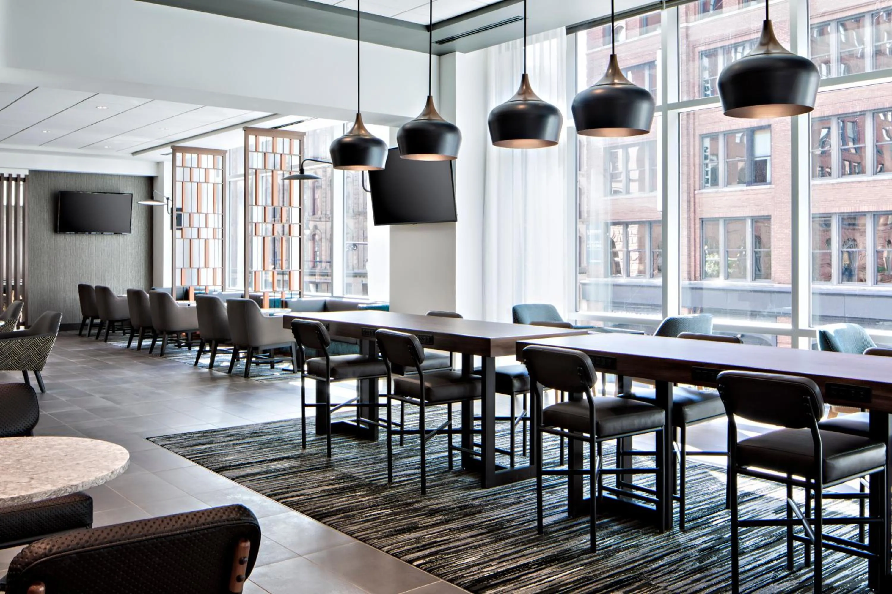 Lobby or reception in Hyatt Place Grand Rapids Downtown