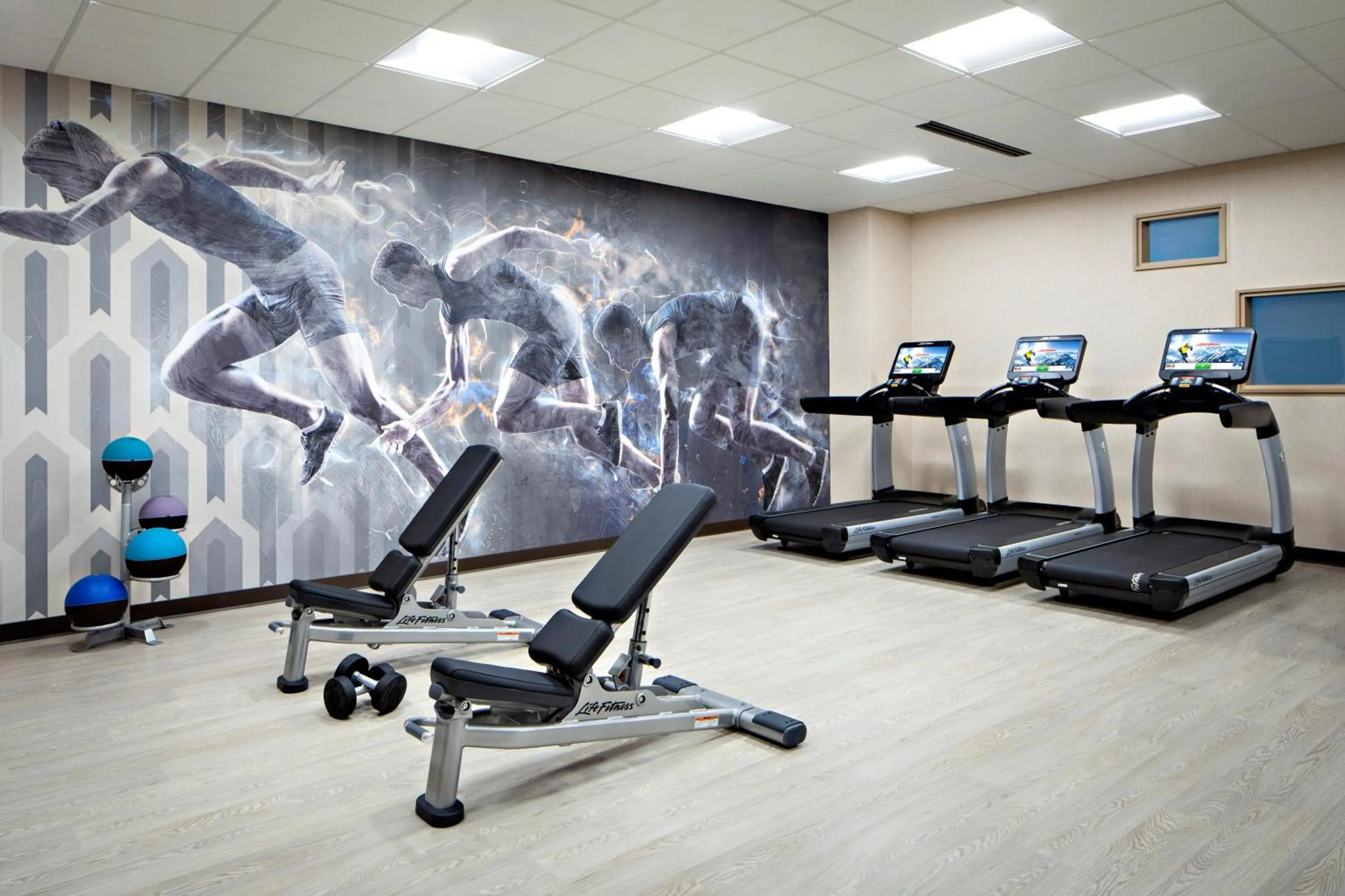 Fitness centre/facilities in Hyatt Place Grand Rapids Downtown