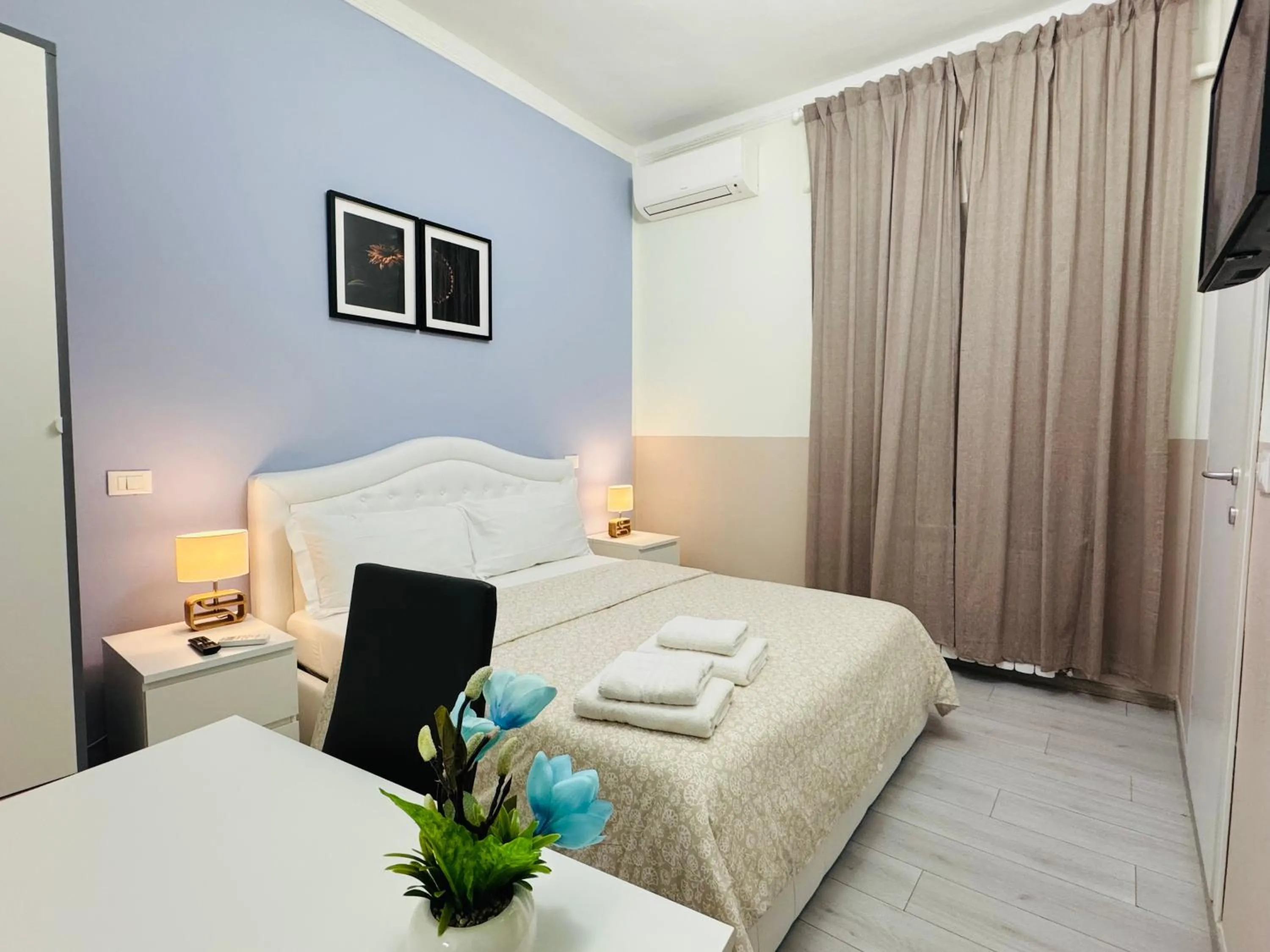 TV and multimedia, Bed in Villa Matilde