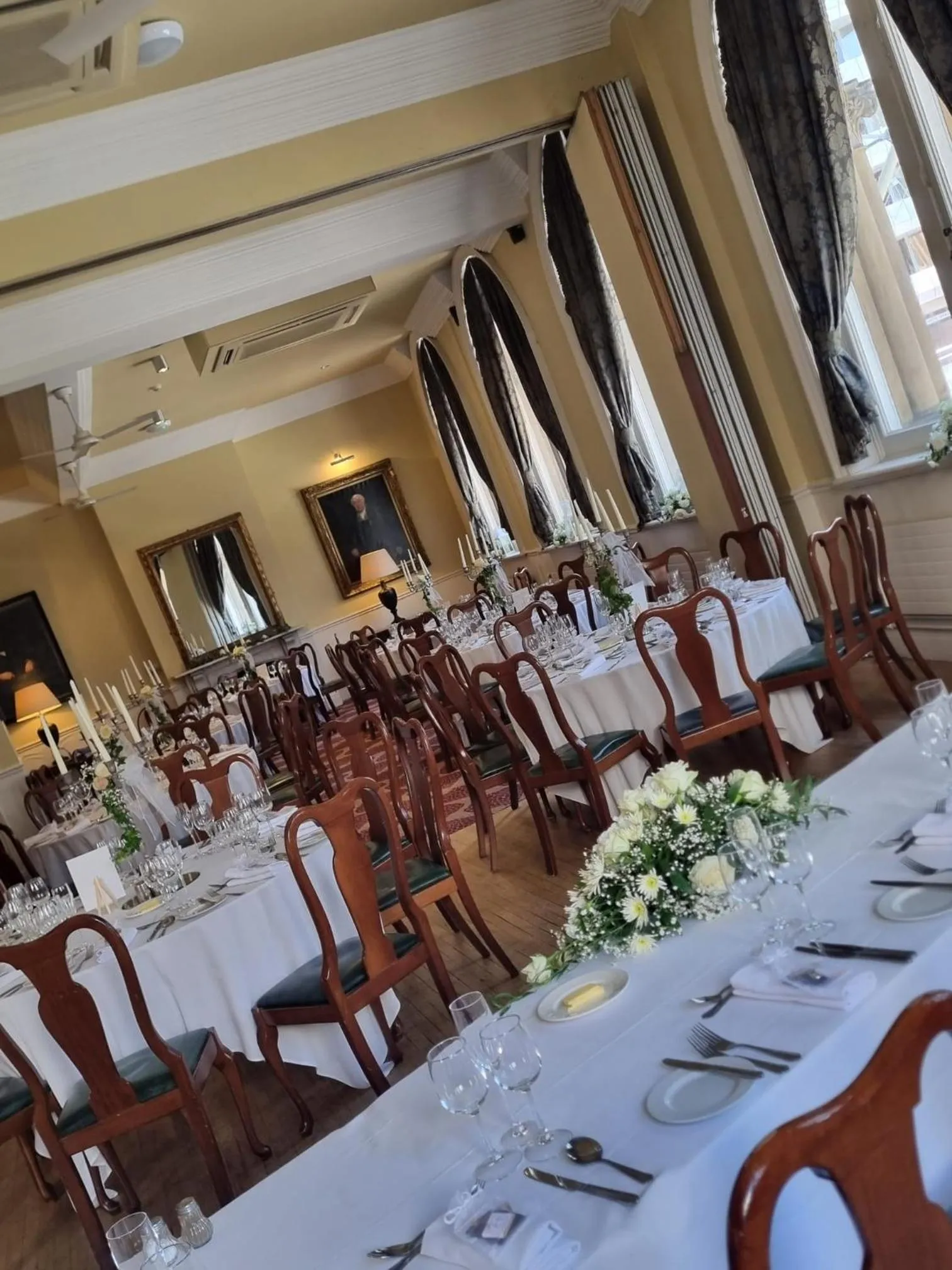 wedding in The Racquet Club