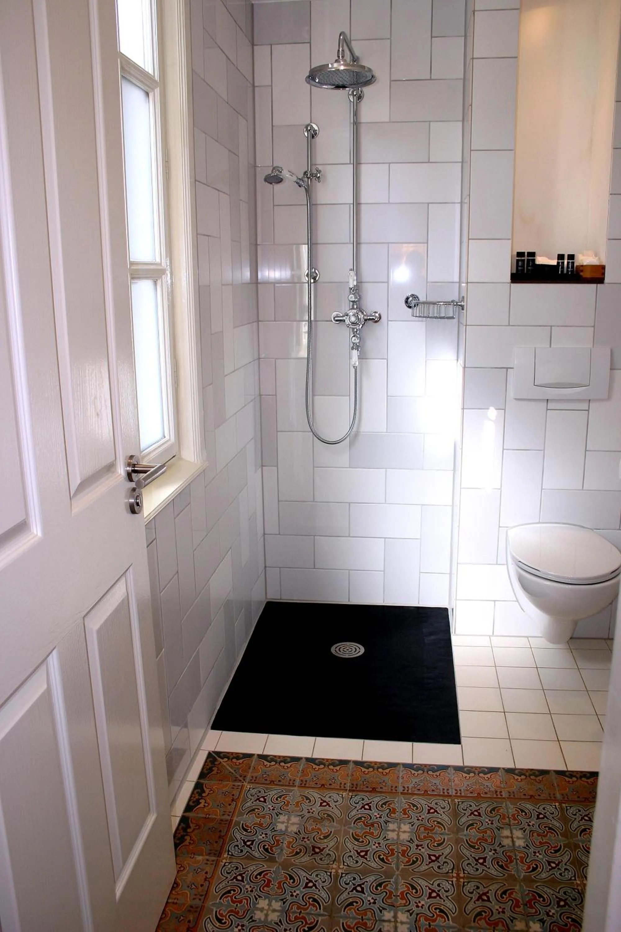 Bathroom in Rosalia's Menagerie Cocktail bar & InnUpstairs