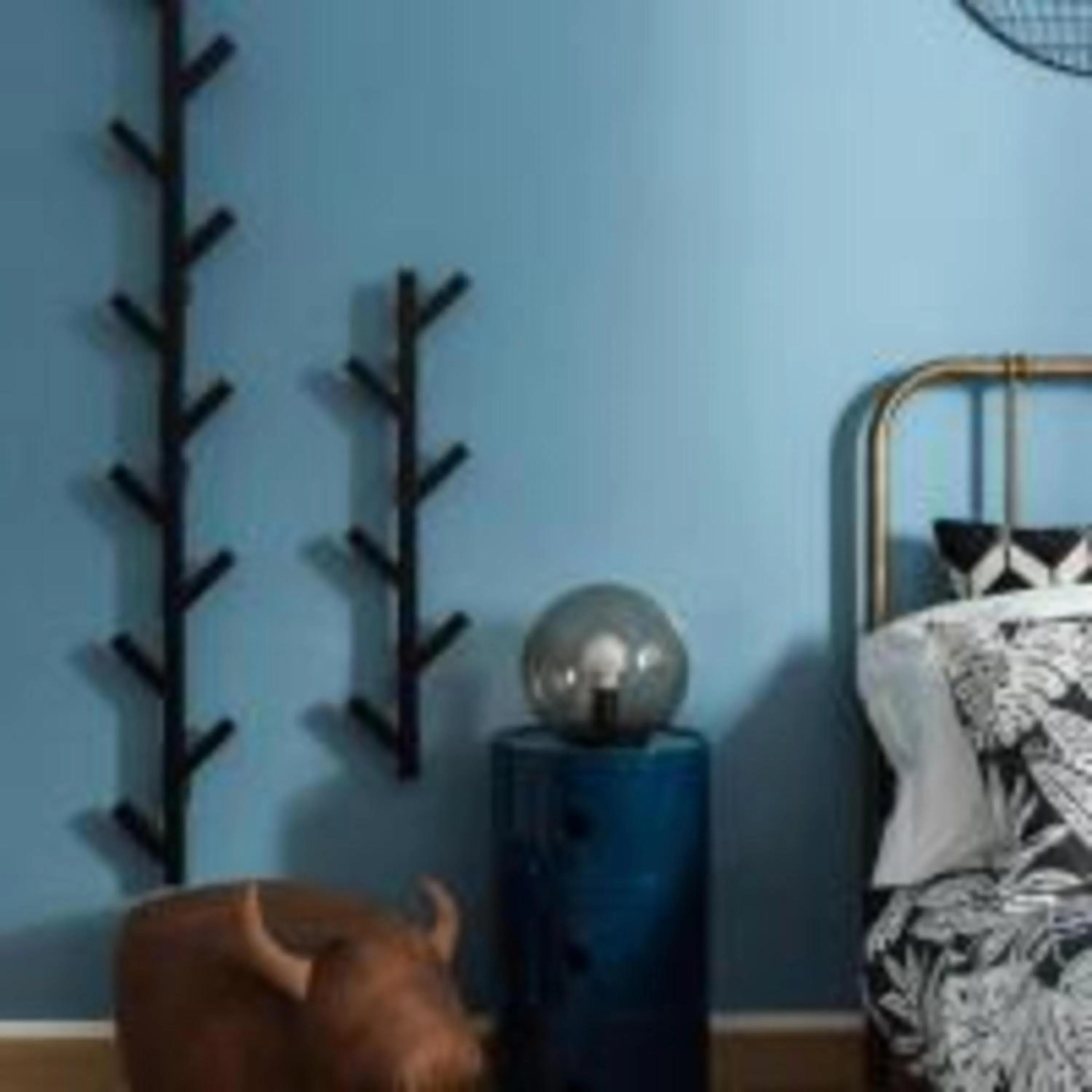 Decorative detail, Bed in B&B La Marmora 39