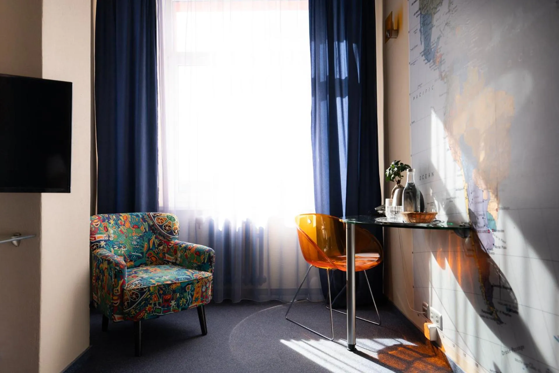 Seating area in Hotel Liberec