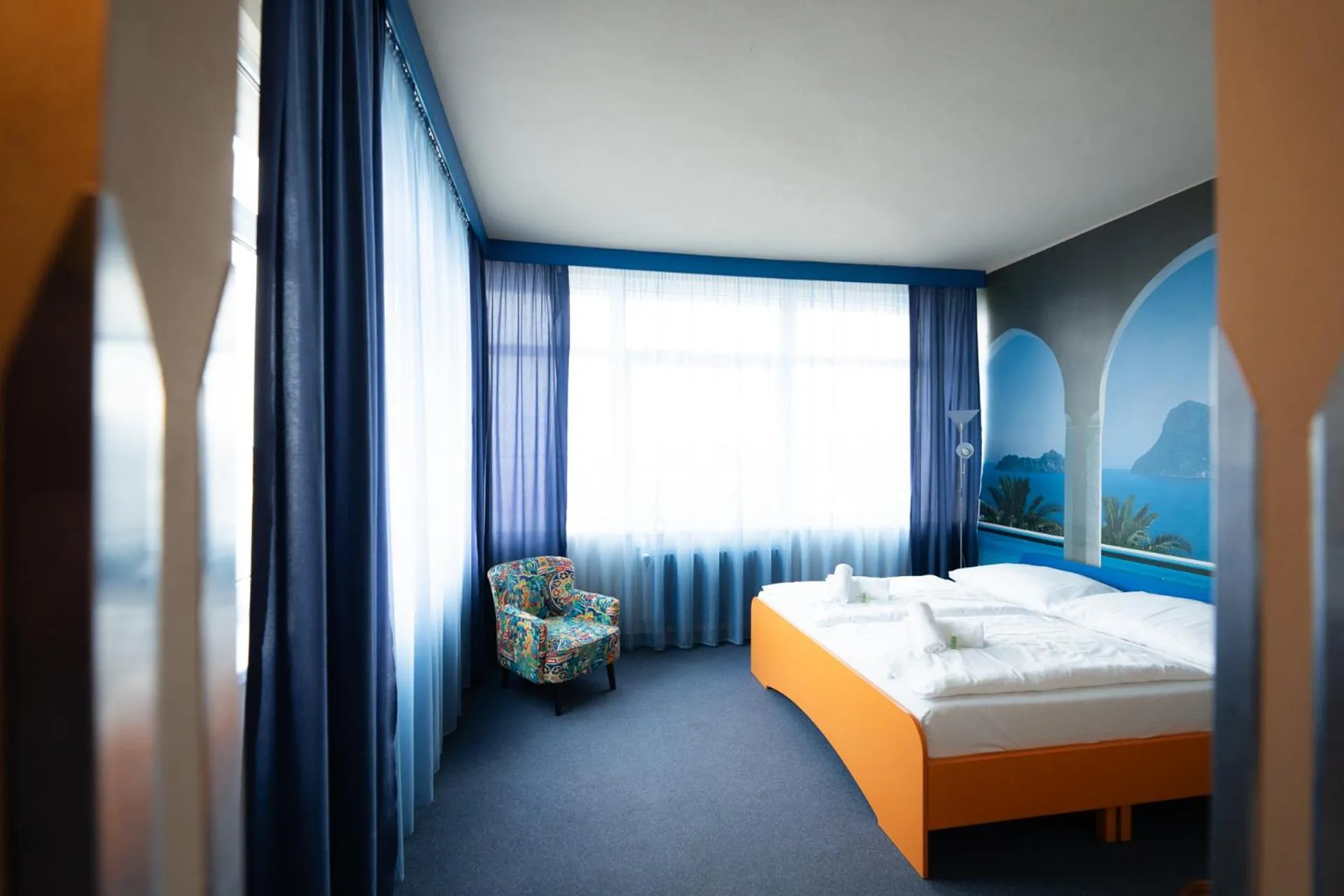 Bed in Hotel Liberec