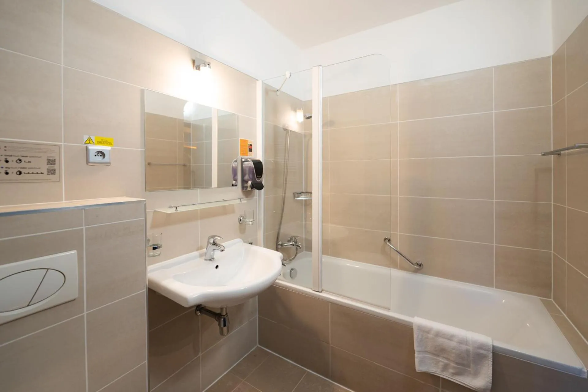 Bathroom in Hotel Liberec