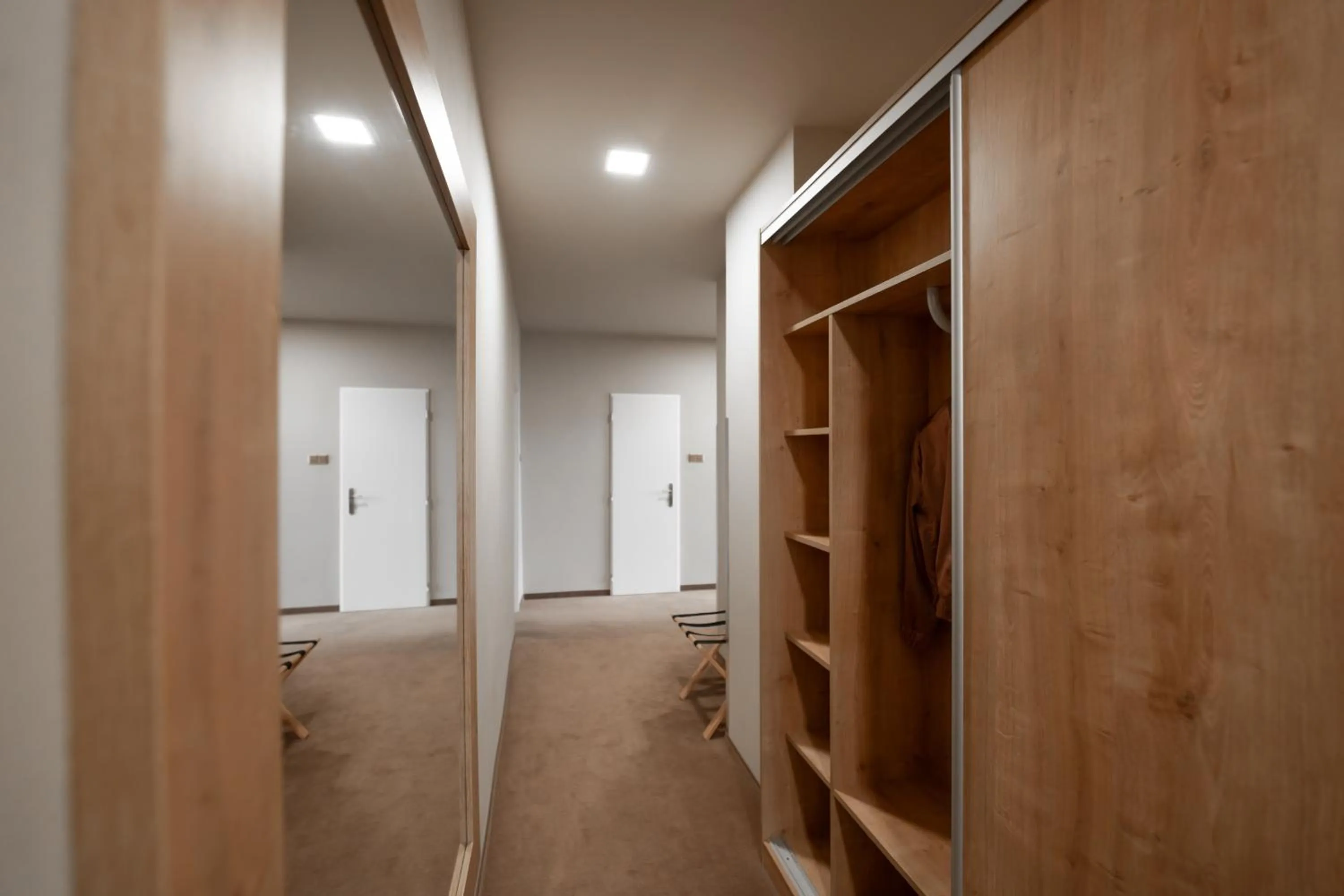wardrobe in Hotel Liberec