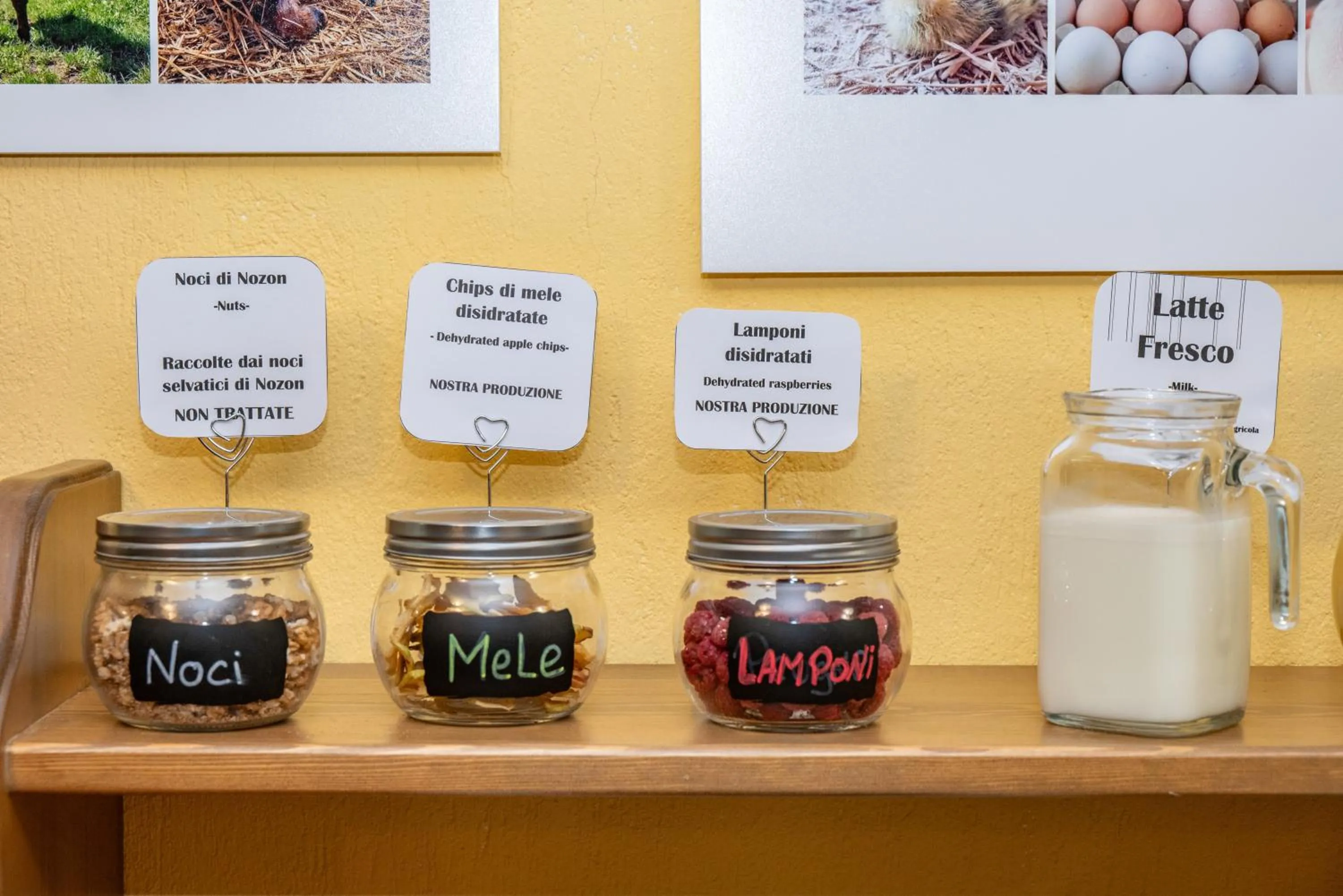 Breakfast in Agriturismo La Clochette