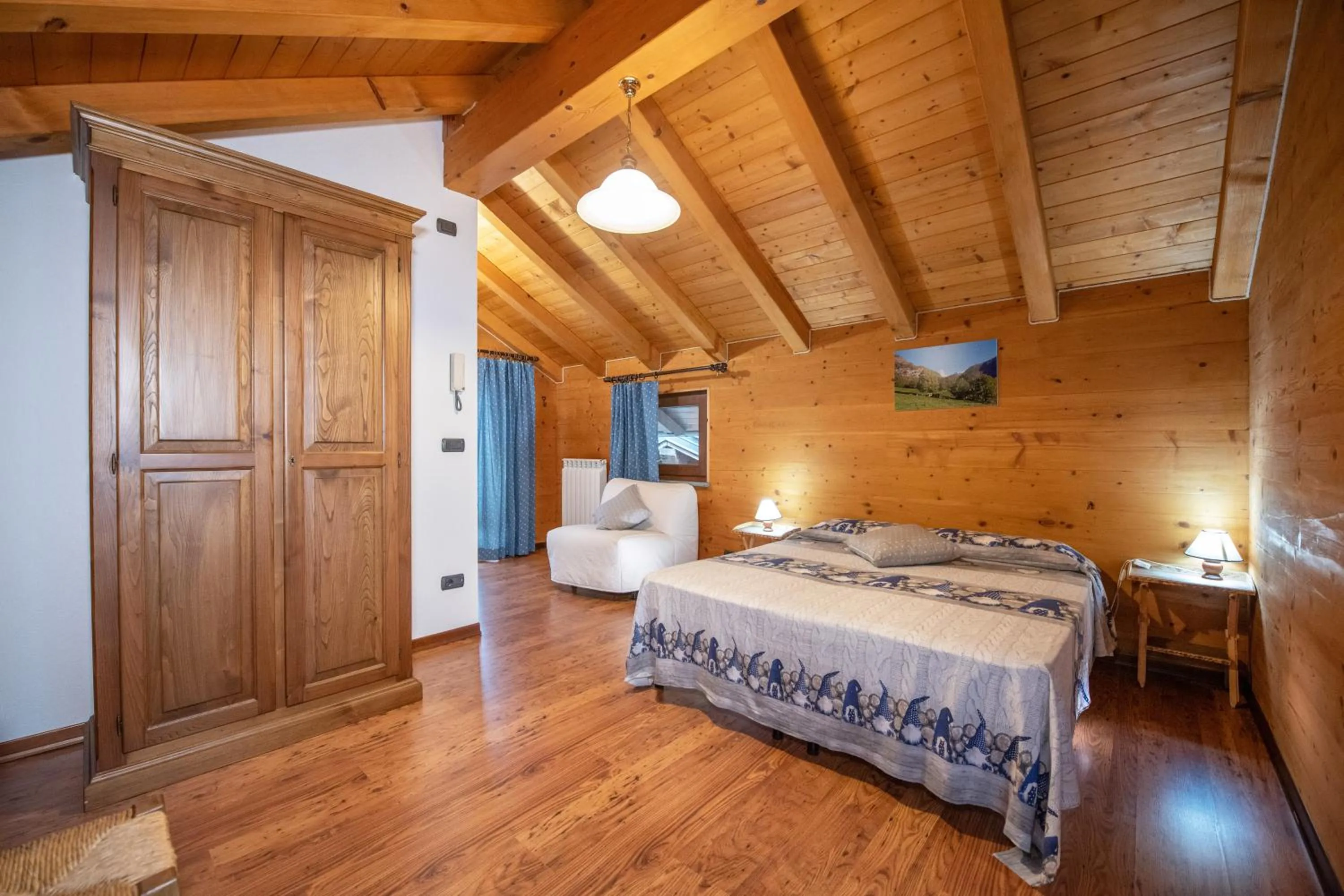 Bedroom, Bed in Agriturismo La Clochette