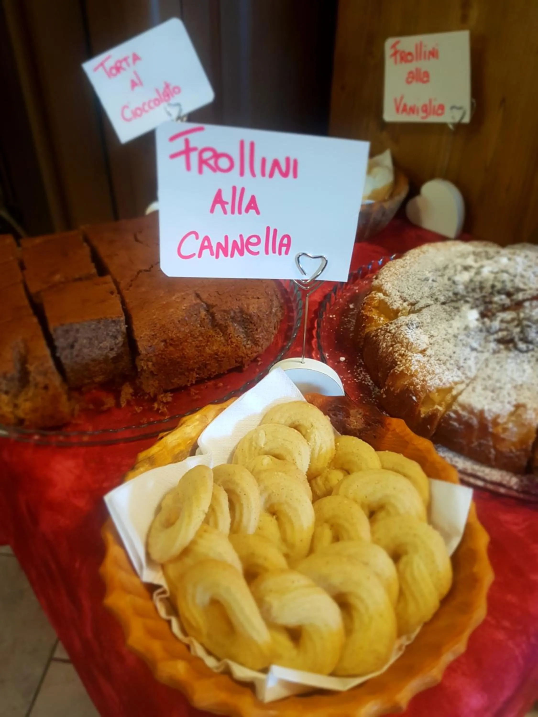 Buffet breakfast in Agriturismo La Clochette