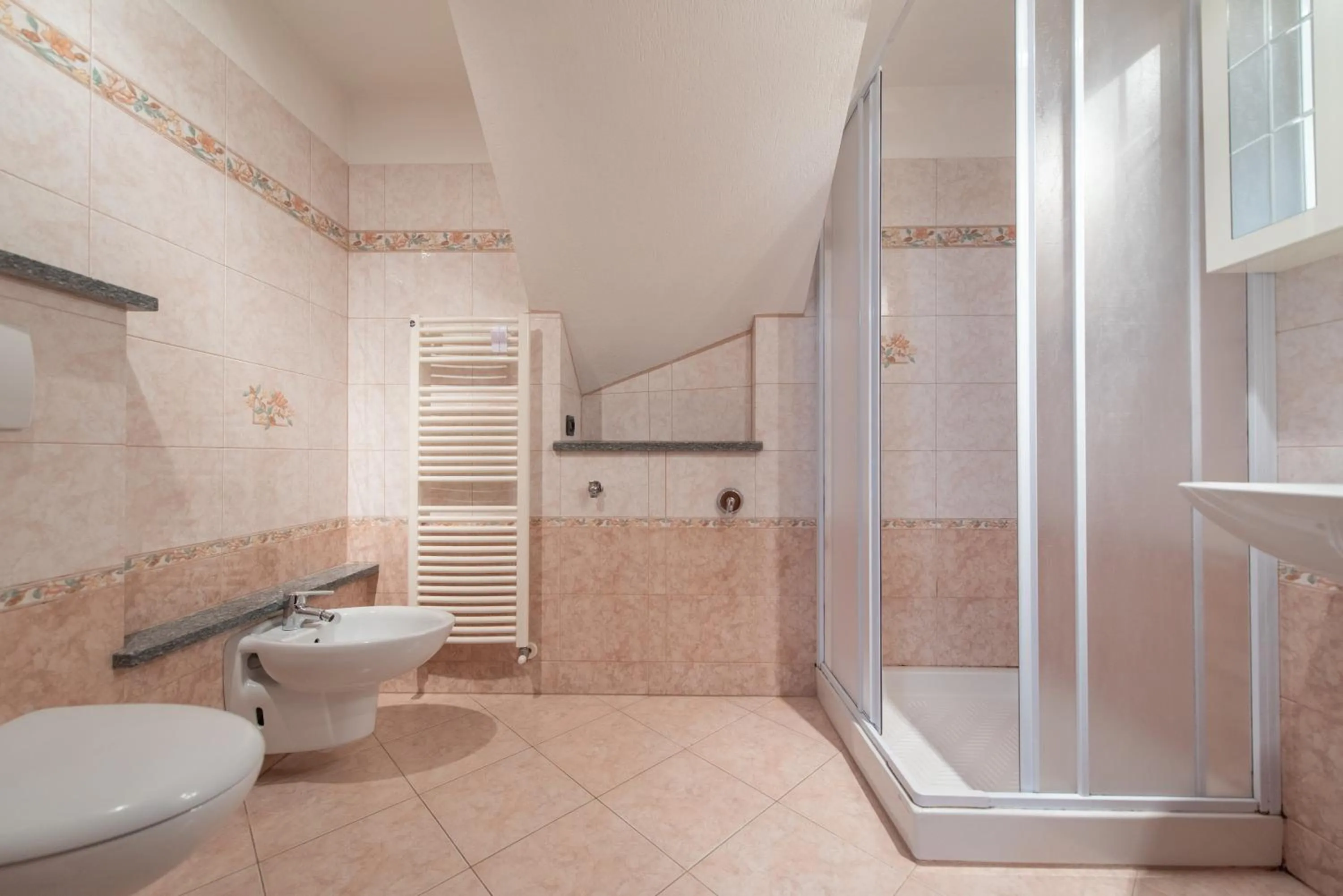 Bathroom in Agriturismo La Clochette