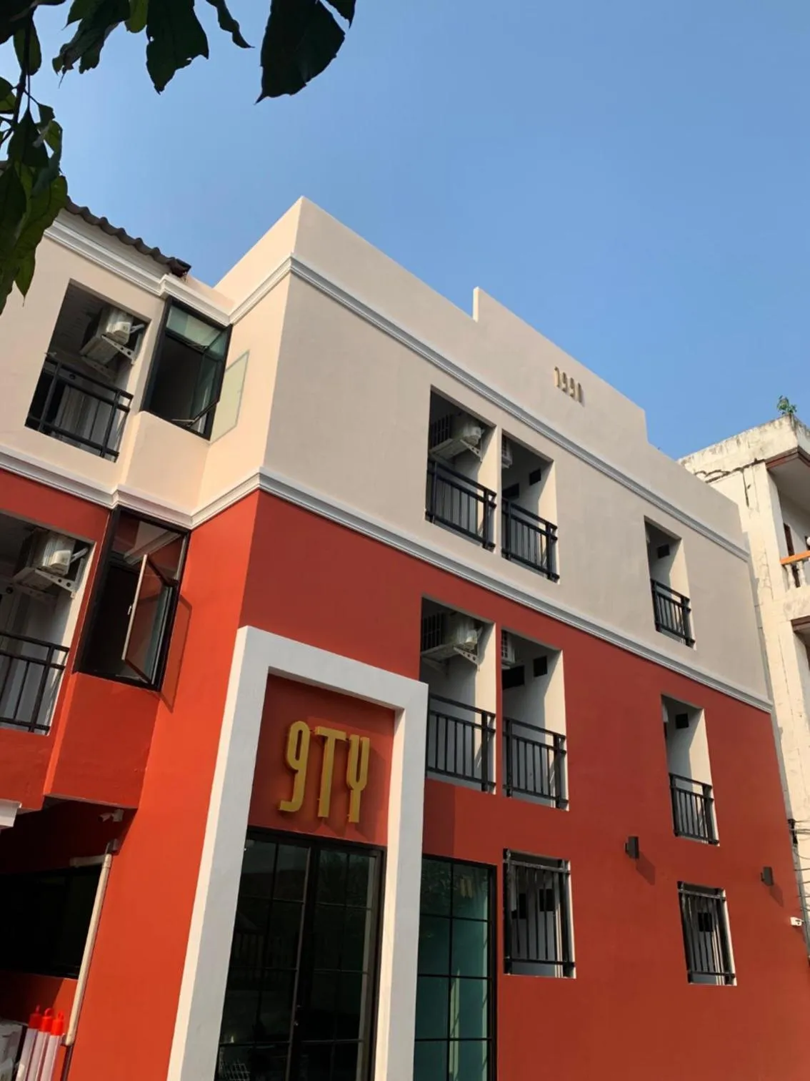 Facade/entrance in 9TY hotel (ninety hotel)