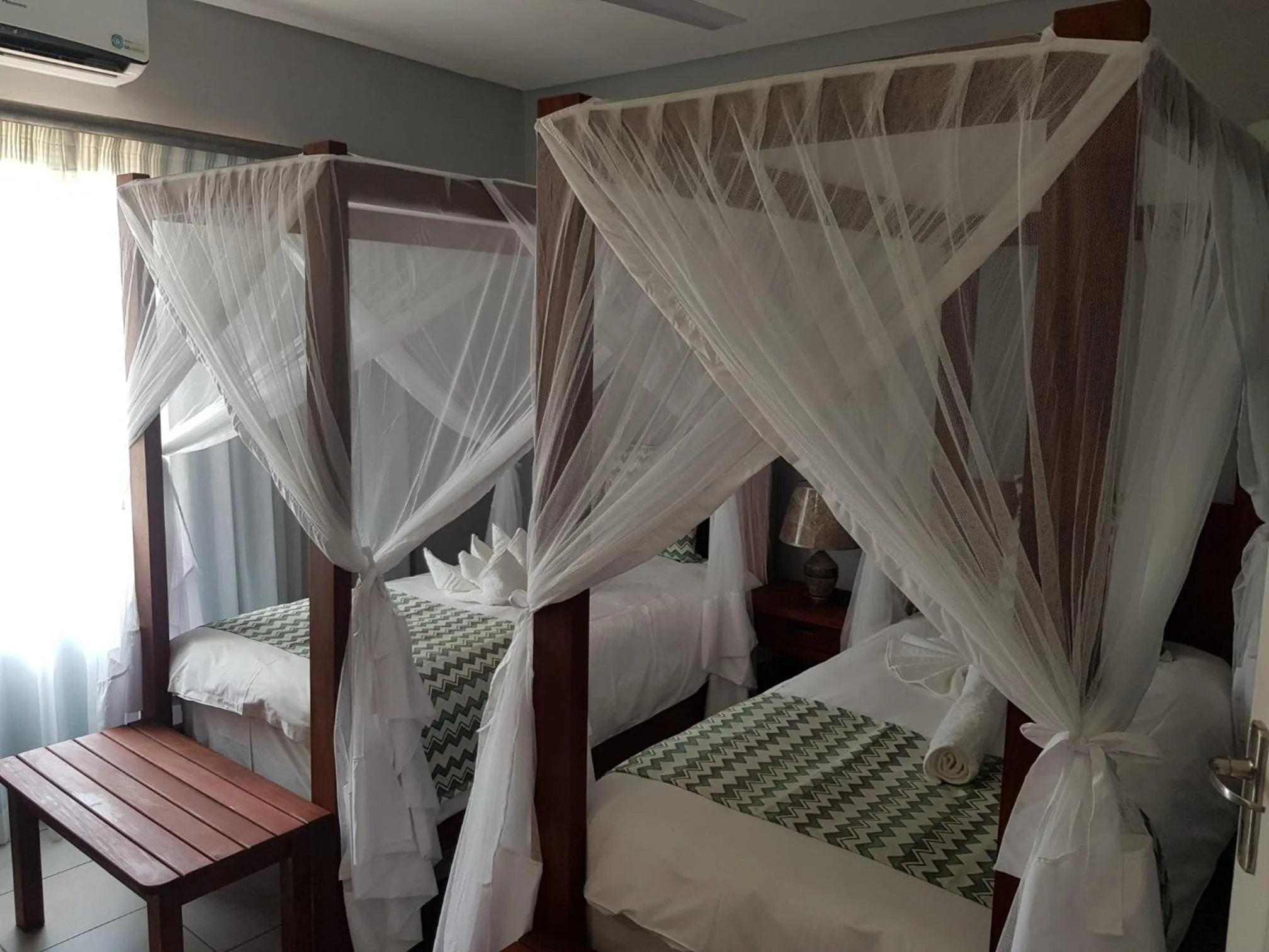 Bedroom, Bed in Tlou Safari Lodge
