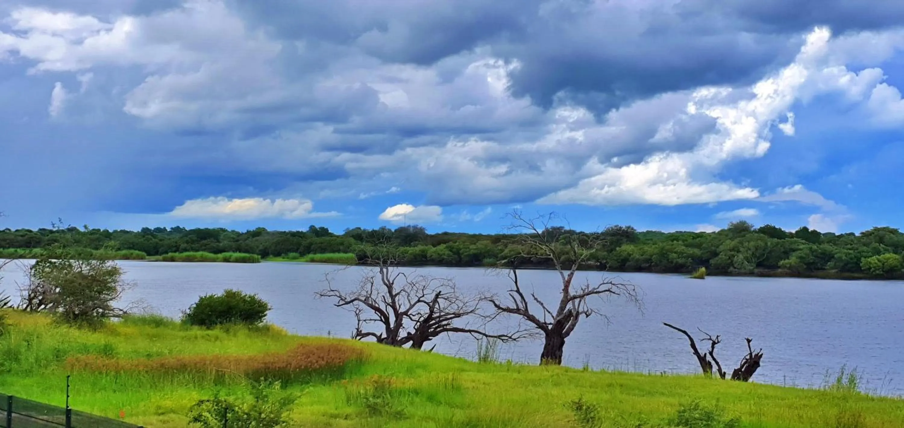 River view in Tlou Safari Lodge