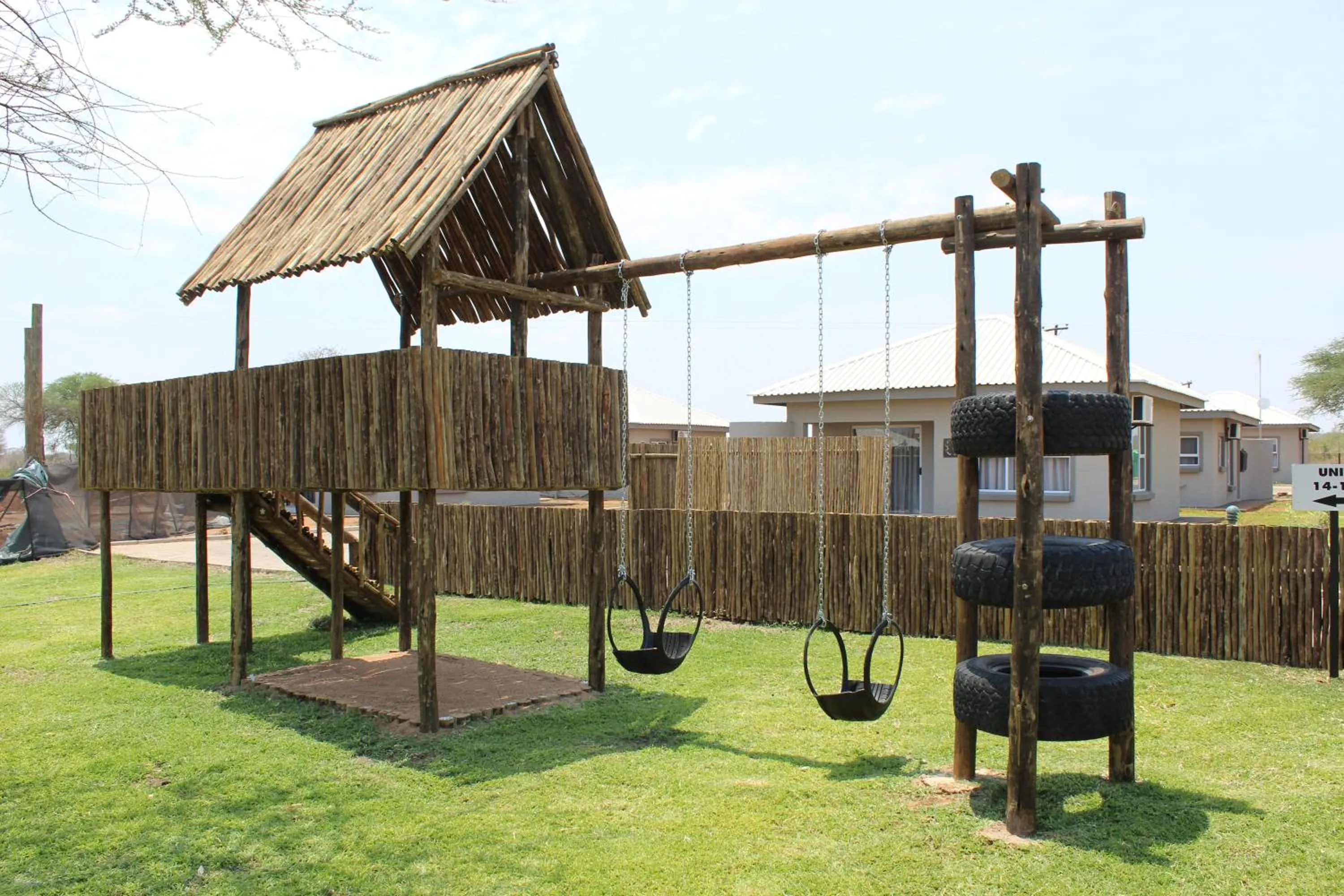 Children play ground in Tlou Safari Lodge