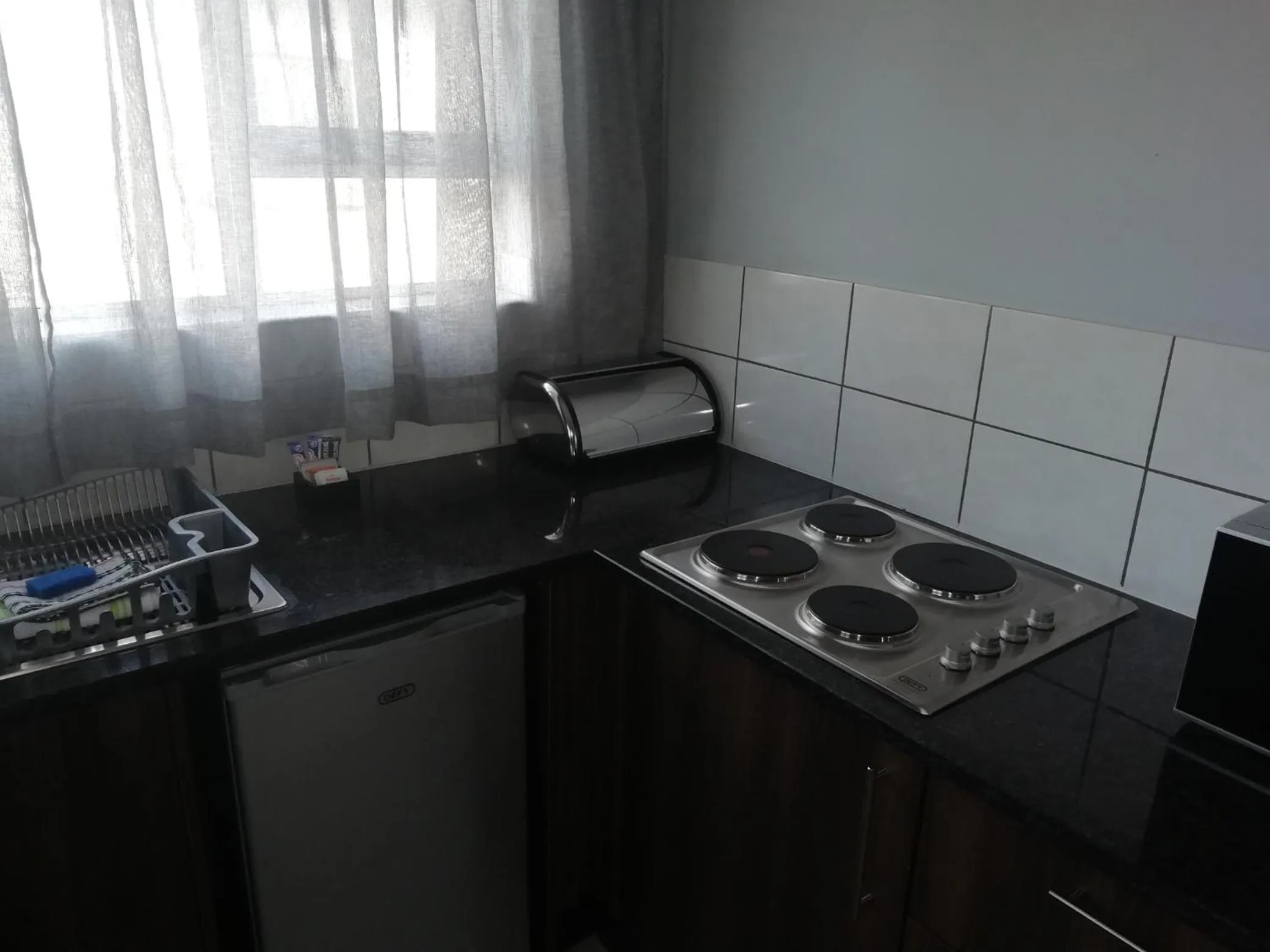 Kitchen or kitchenette in Tlou Safari Lodge