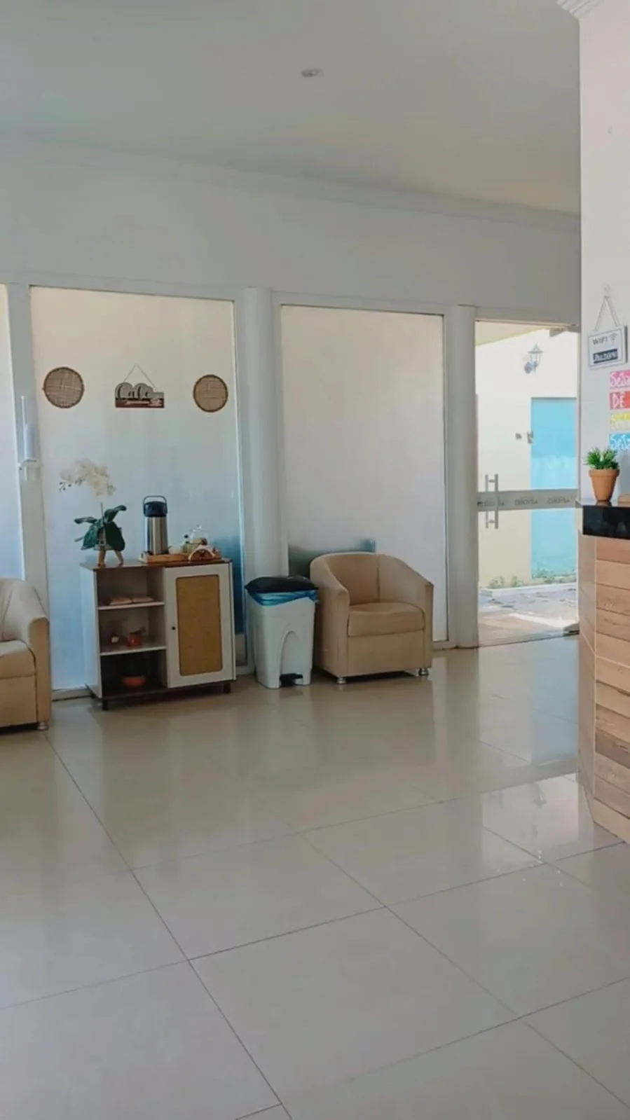 Lobby or reception in Recanto das Arvores