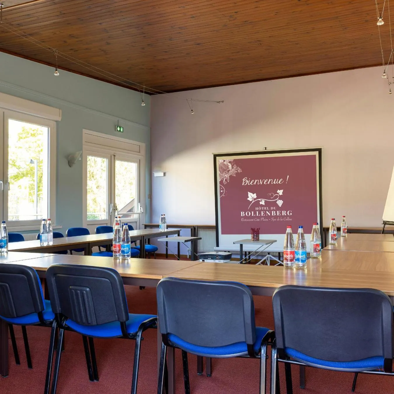 Meeting/conference room in Hôtel du Bollenberg - Restaurant "Côté Plaine" - Spa de la Colline
