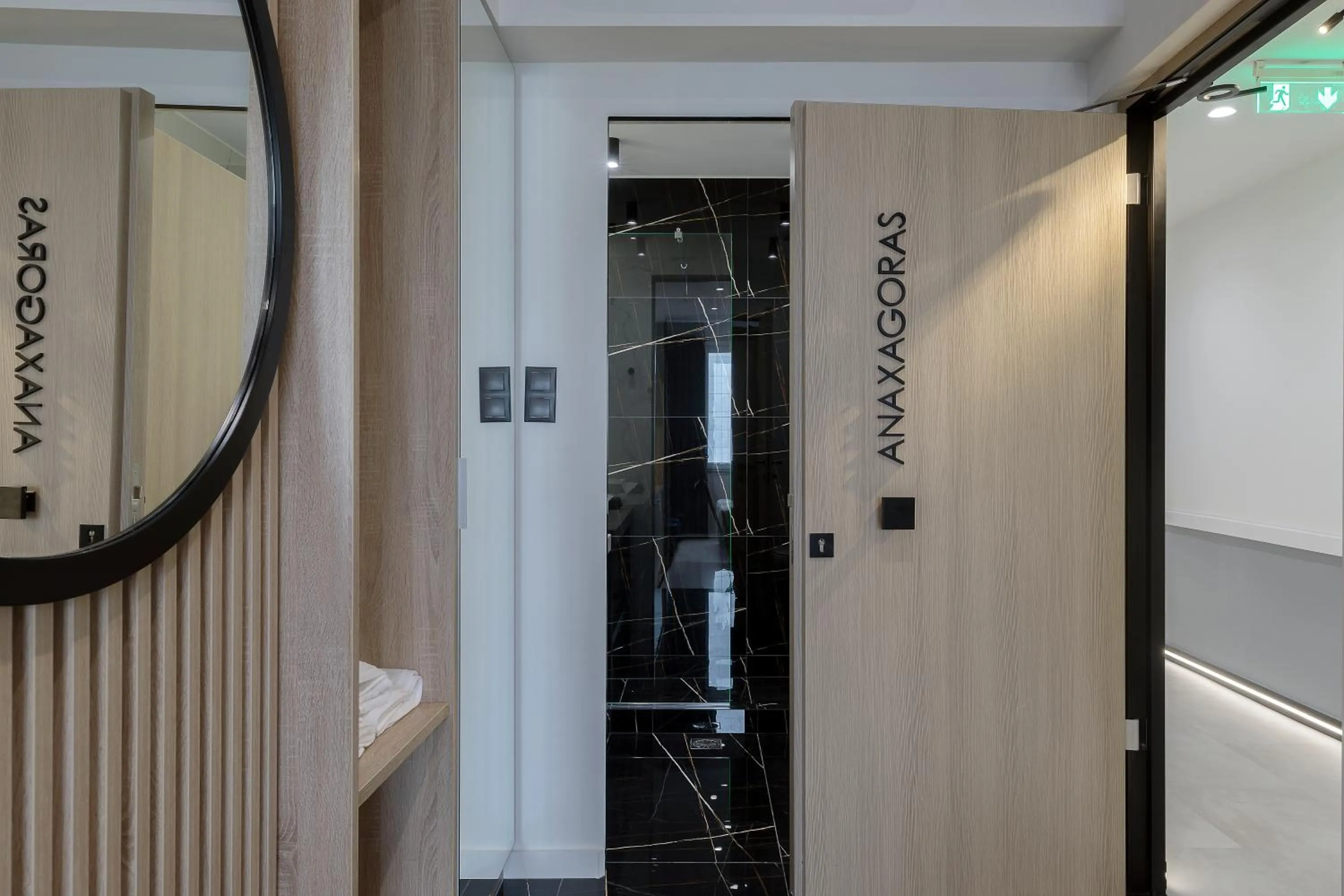 Decorative detail in Philosofia Athens Suites