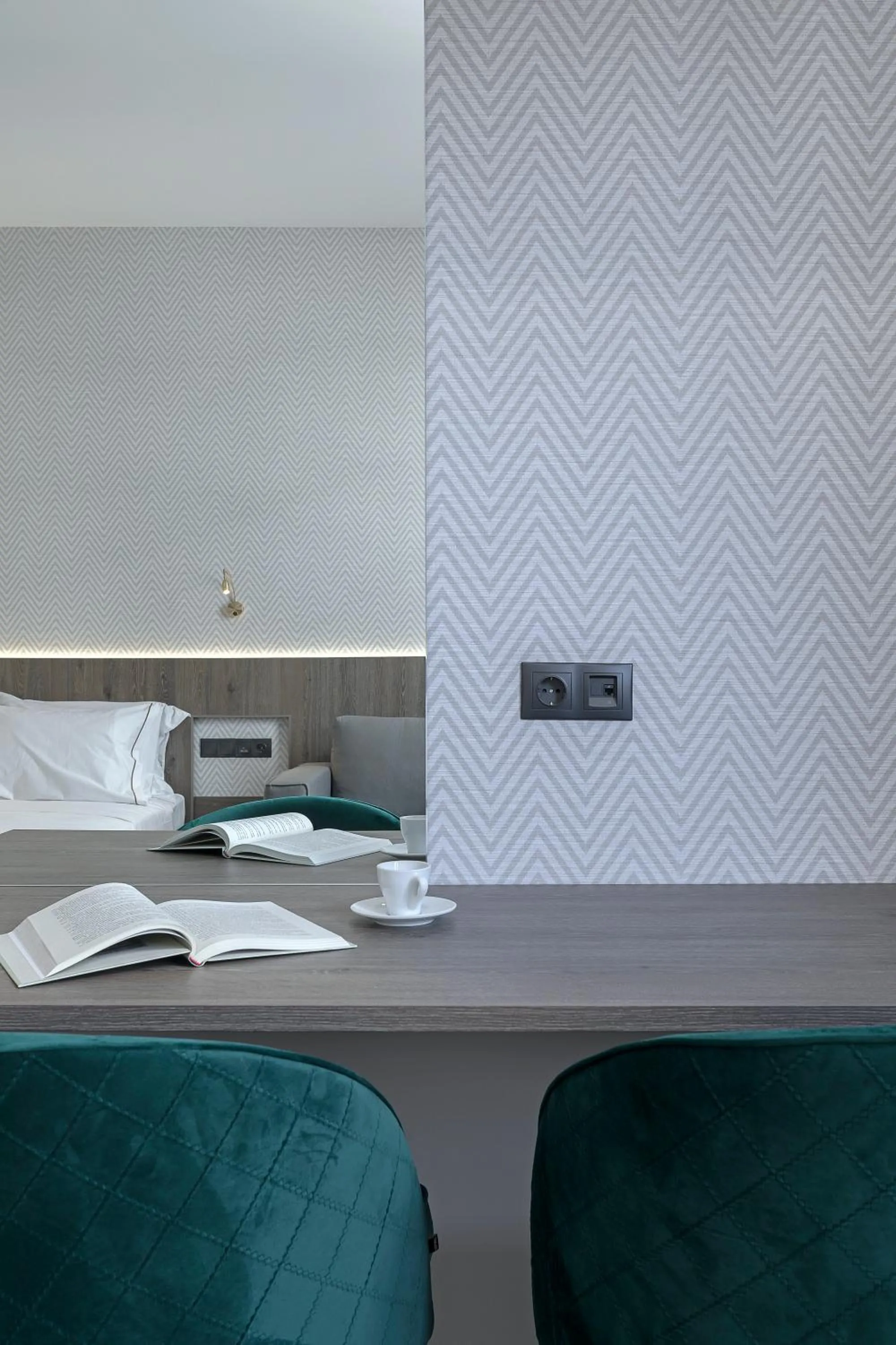 Decorative detail in Philosofia Athens Suites