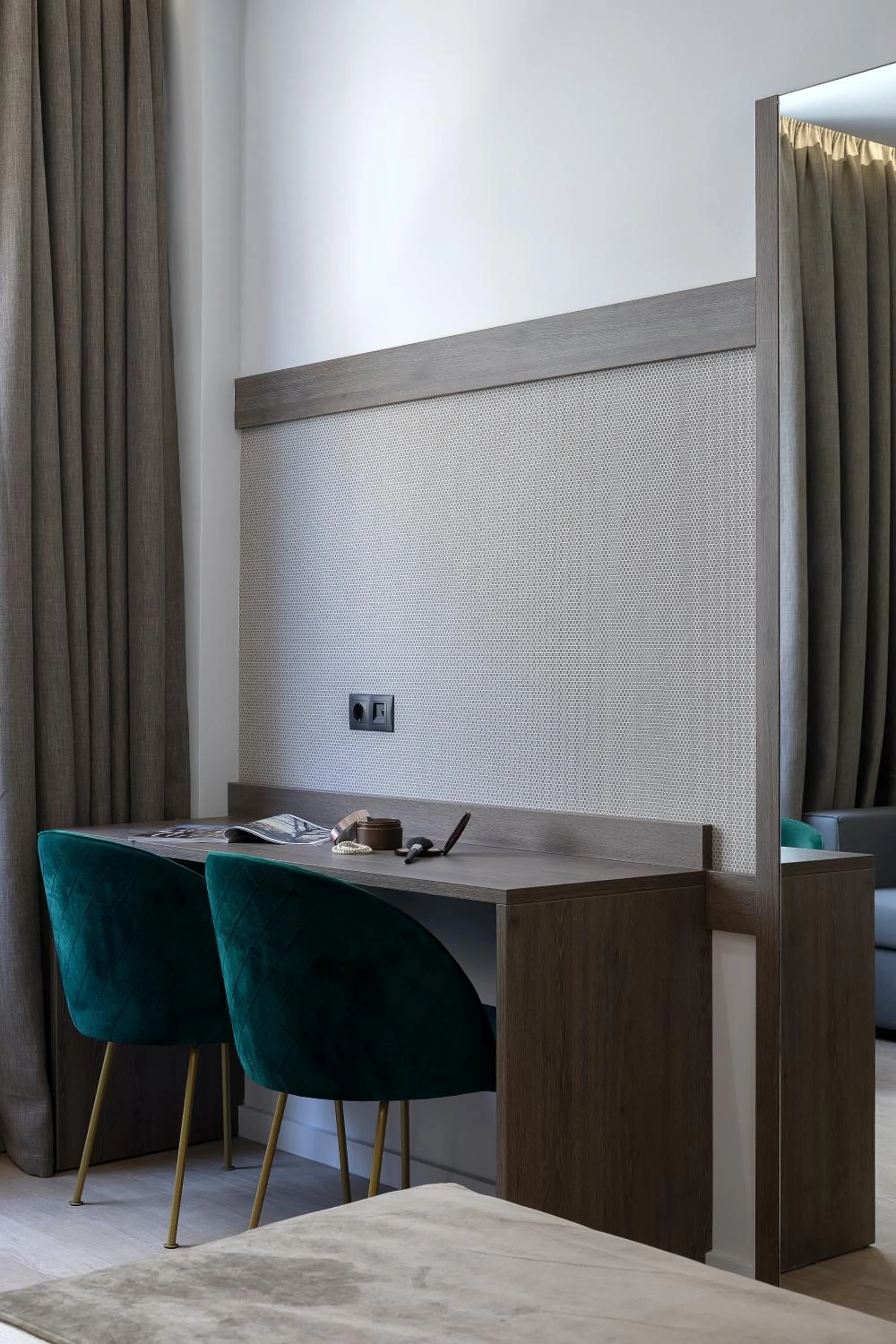 Living room in Philosofia Athens Suites