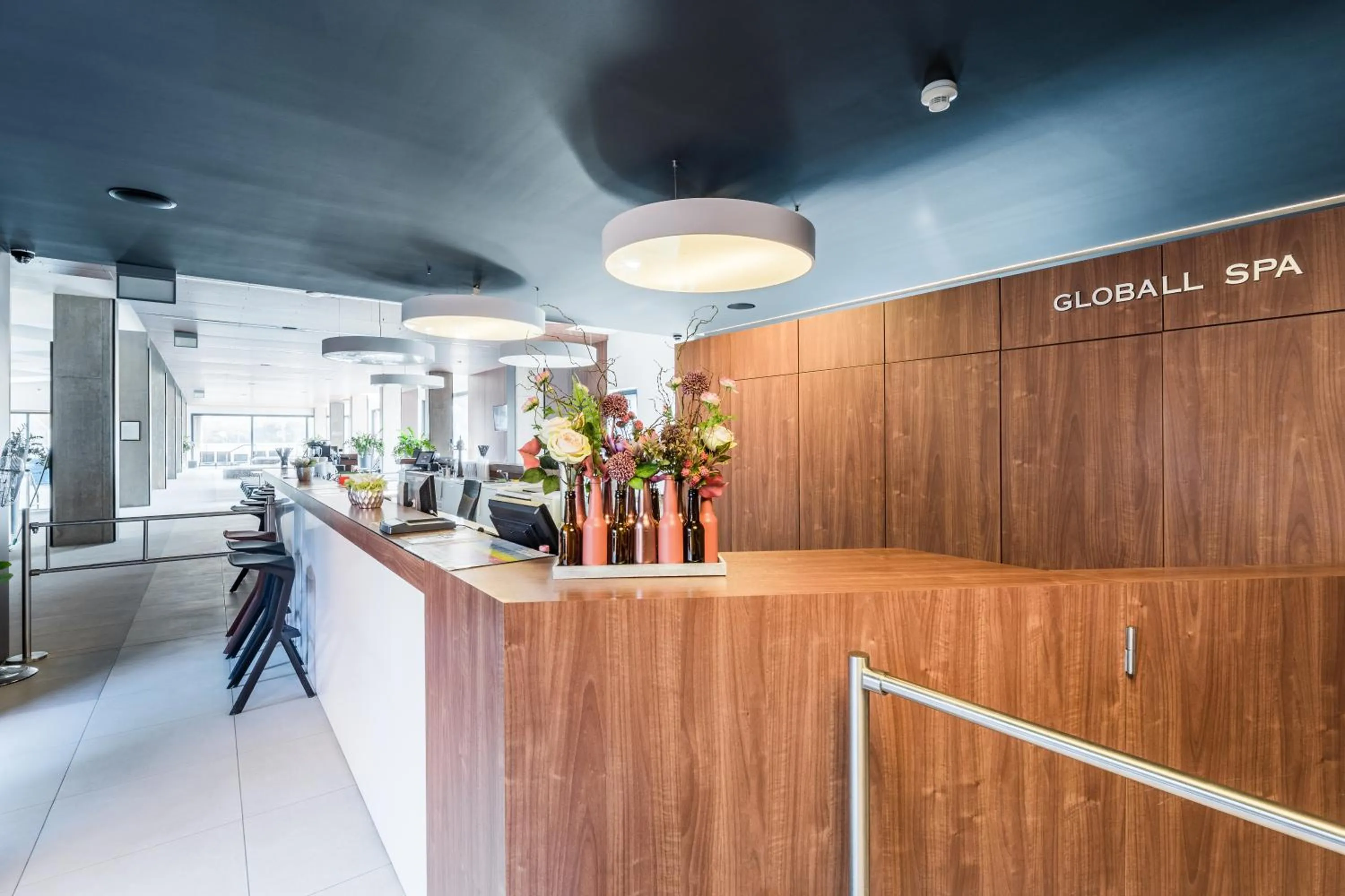 Lobby or reception in Globall Hotel