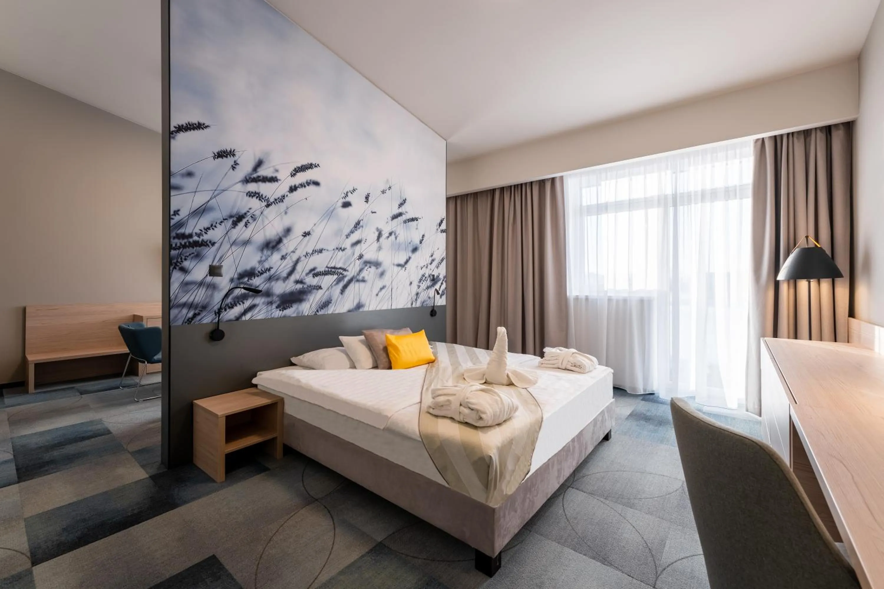 Photo of the whole room, Bed in Globall Hotel