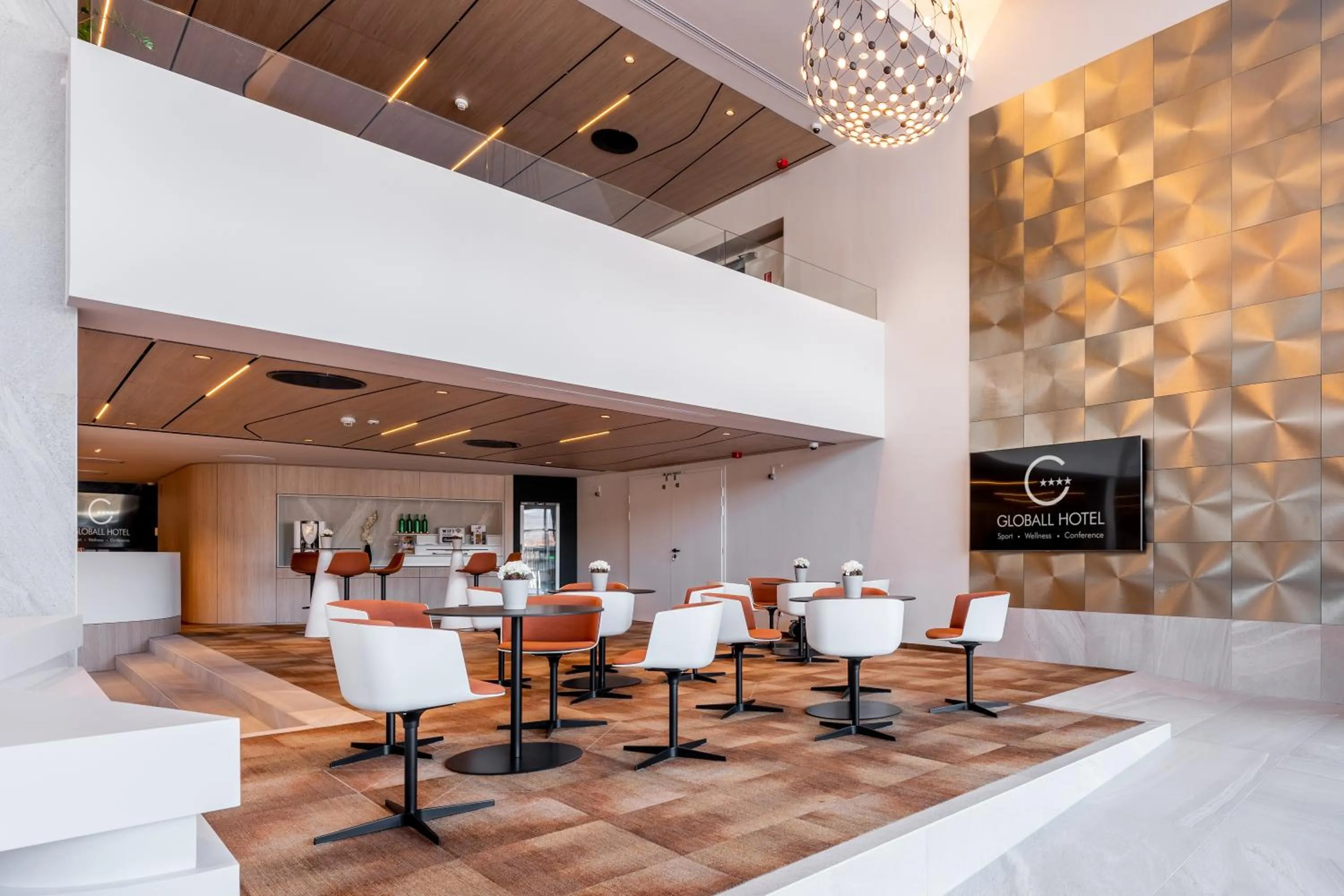 Lobby or reception in Globall Hotel