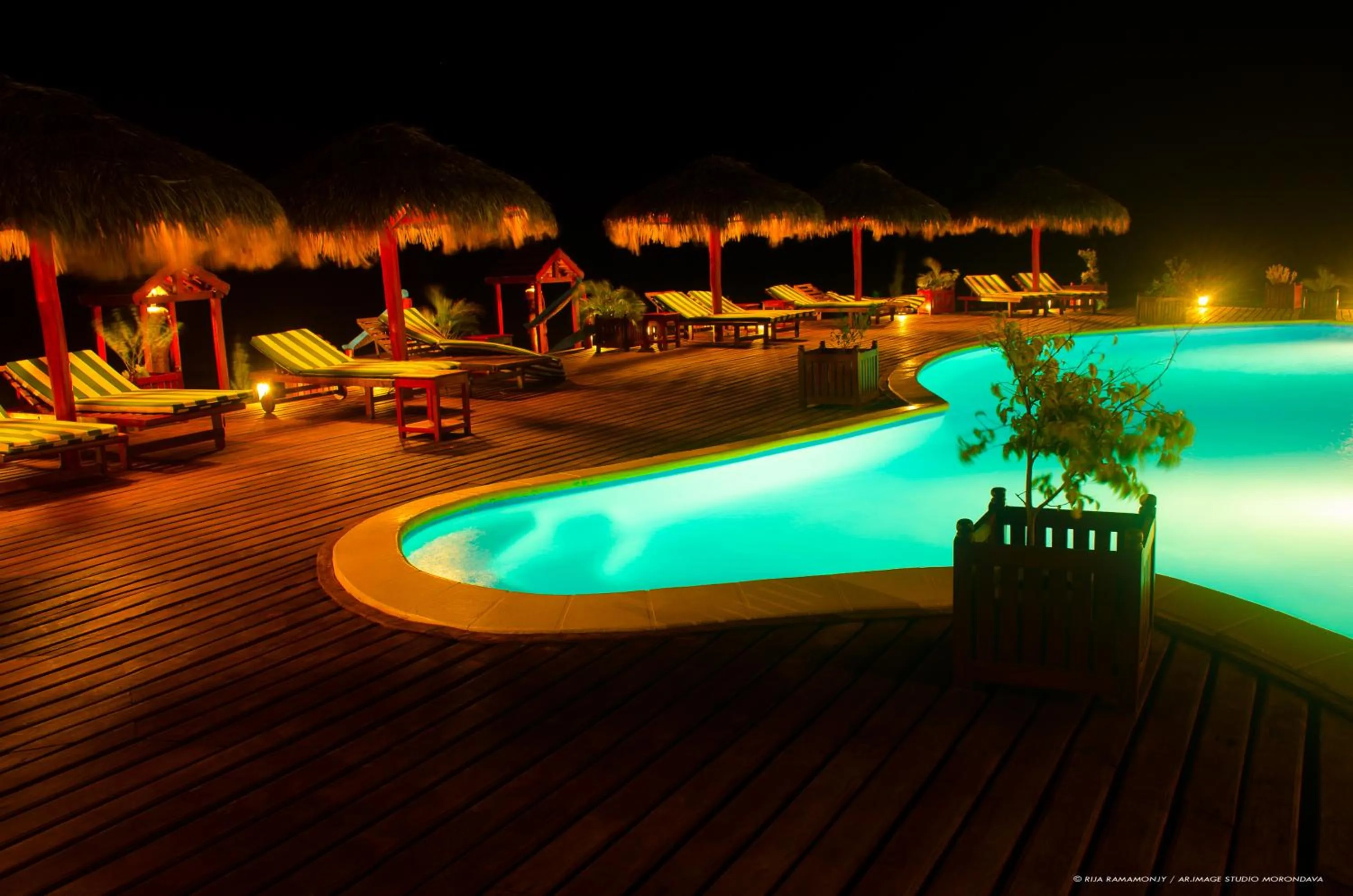 Pool view in CAP KIMONY