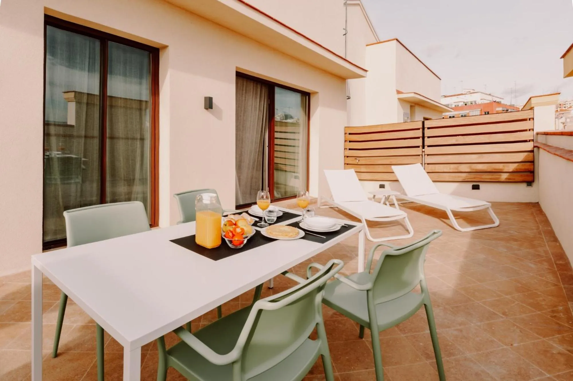 Balcony/Terrace in Port Plaza Apartments