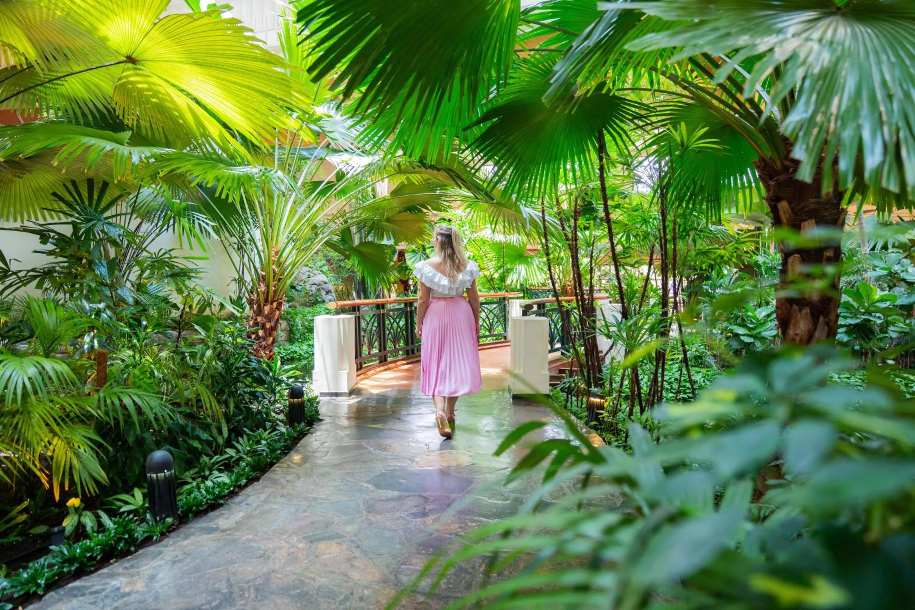Garden in Grand Hyatt Dubai Resort & Waterpark