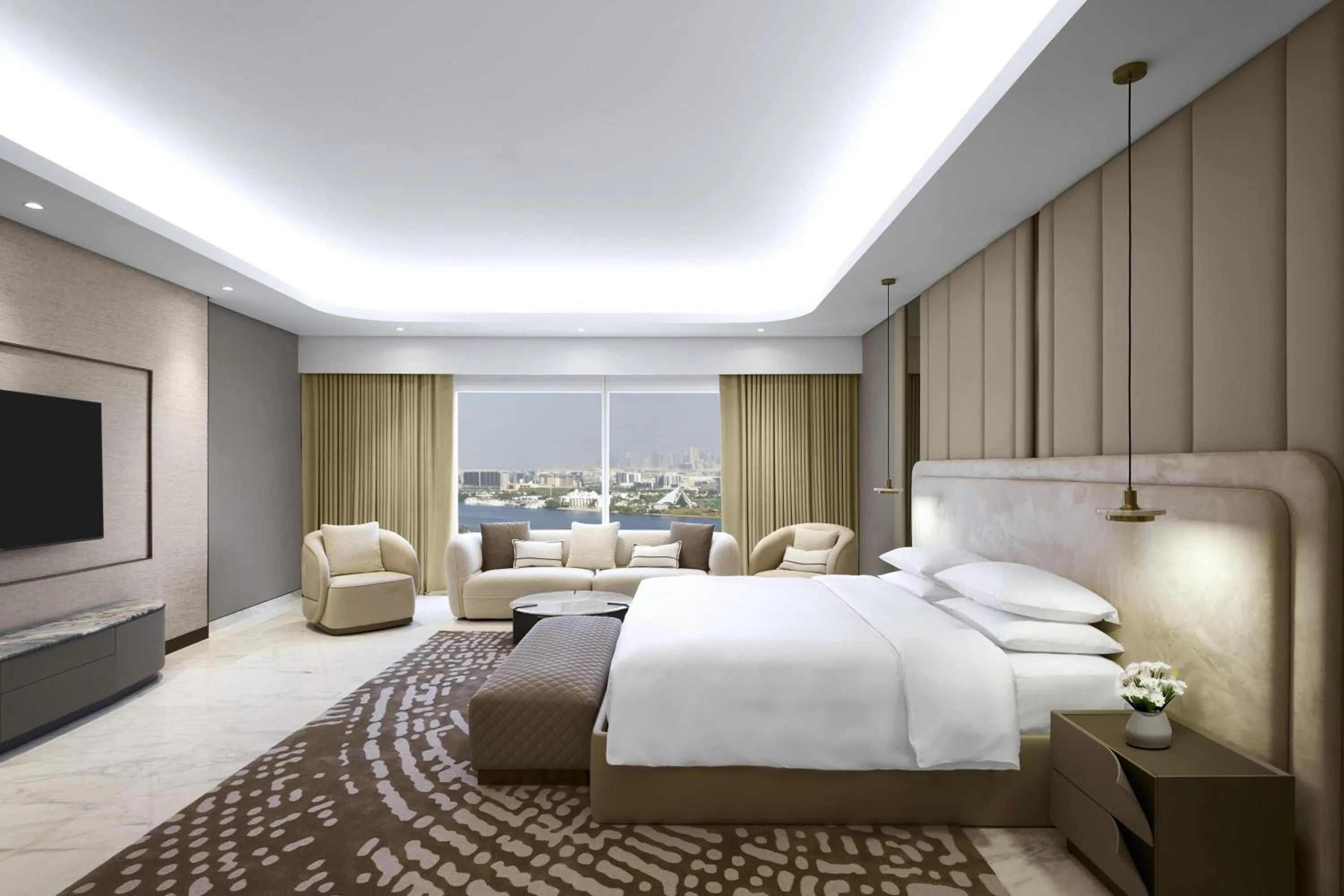 Photo of the whole room, Bed in Grand Hyatt Dubai
