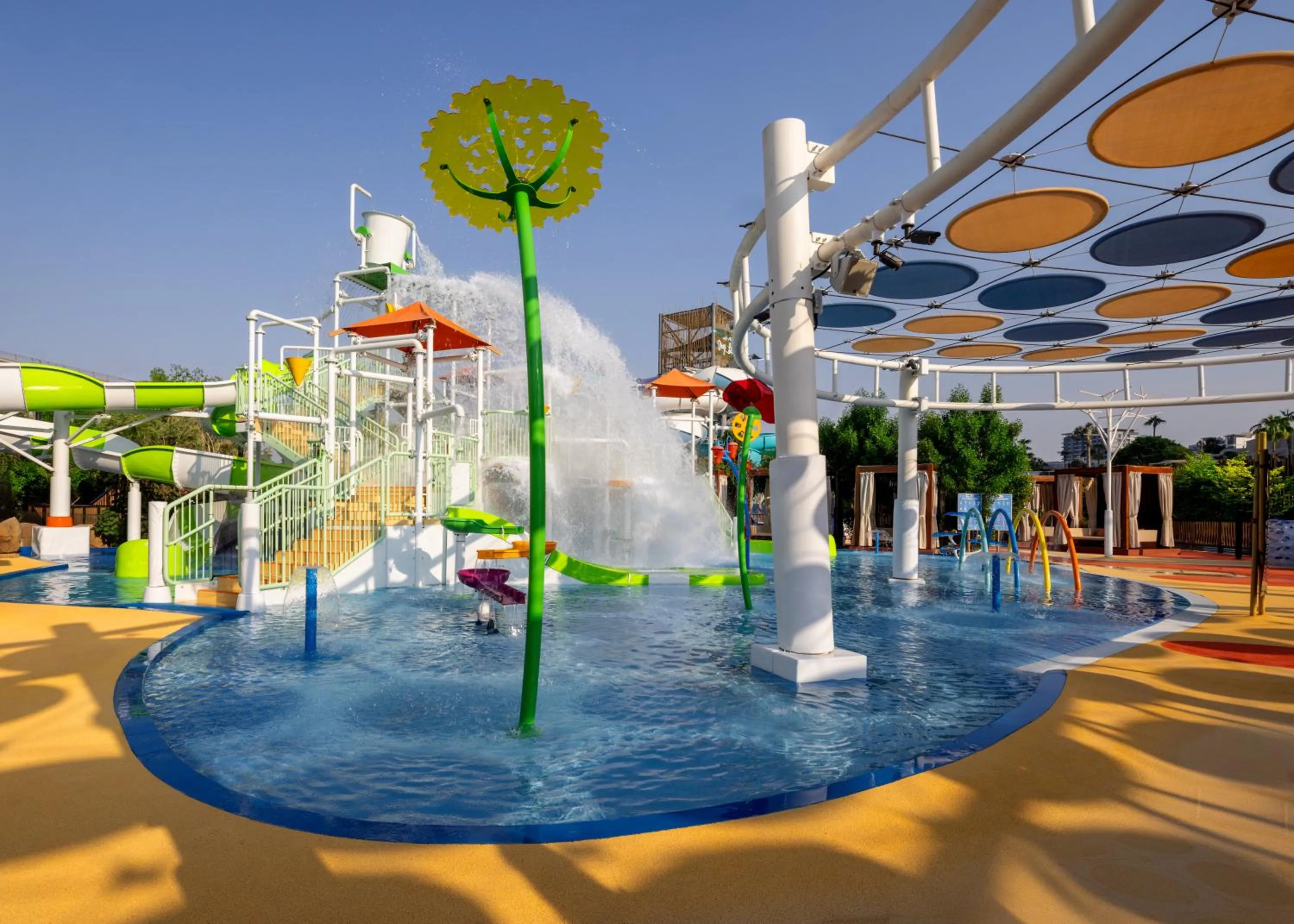 Aqua park in Grand Hyatt Dubai