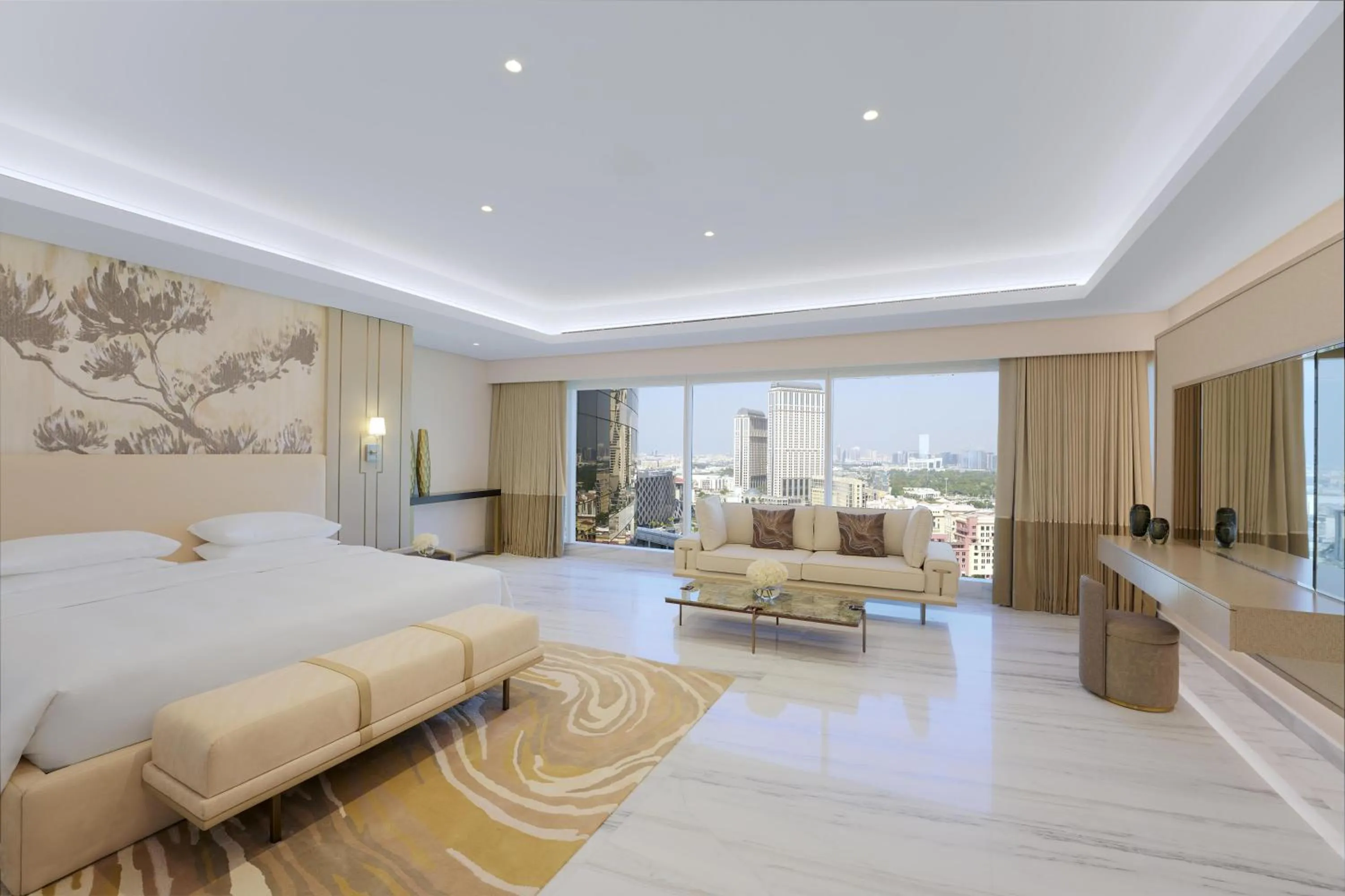 Photo of the whole room, Bed in Grand Hyatt Dubai