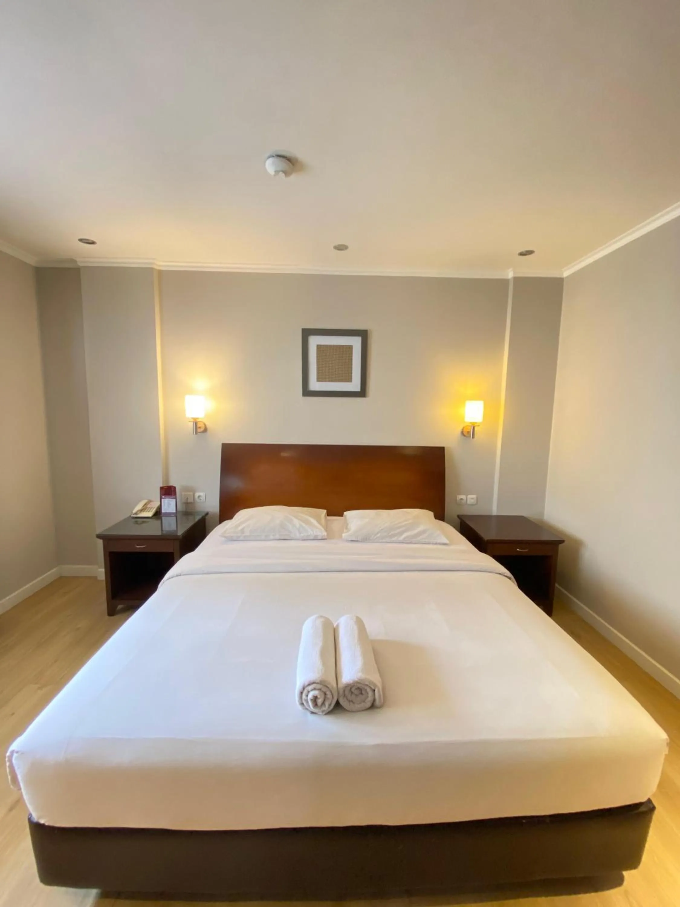 Bed in Cipta Hotel Wahid Hasyim