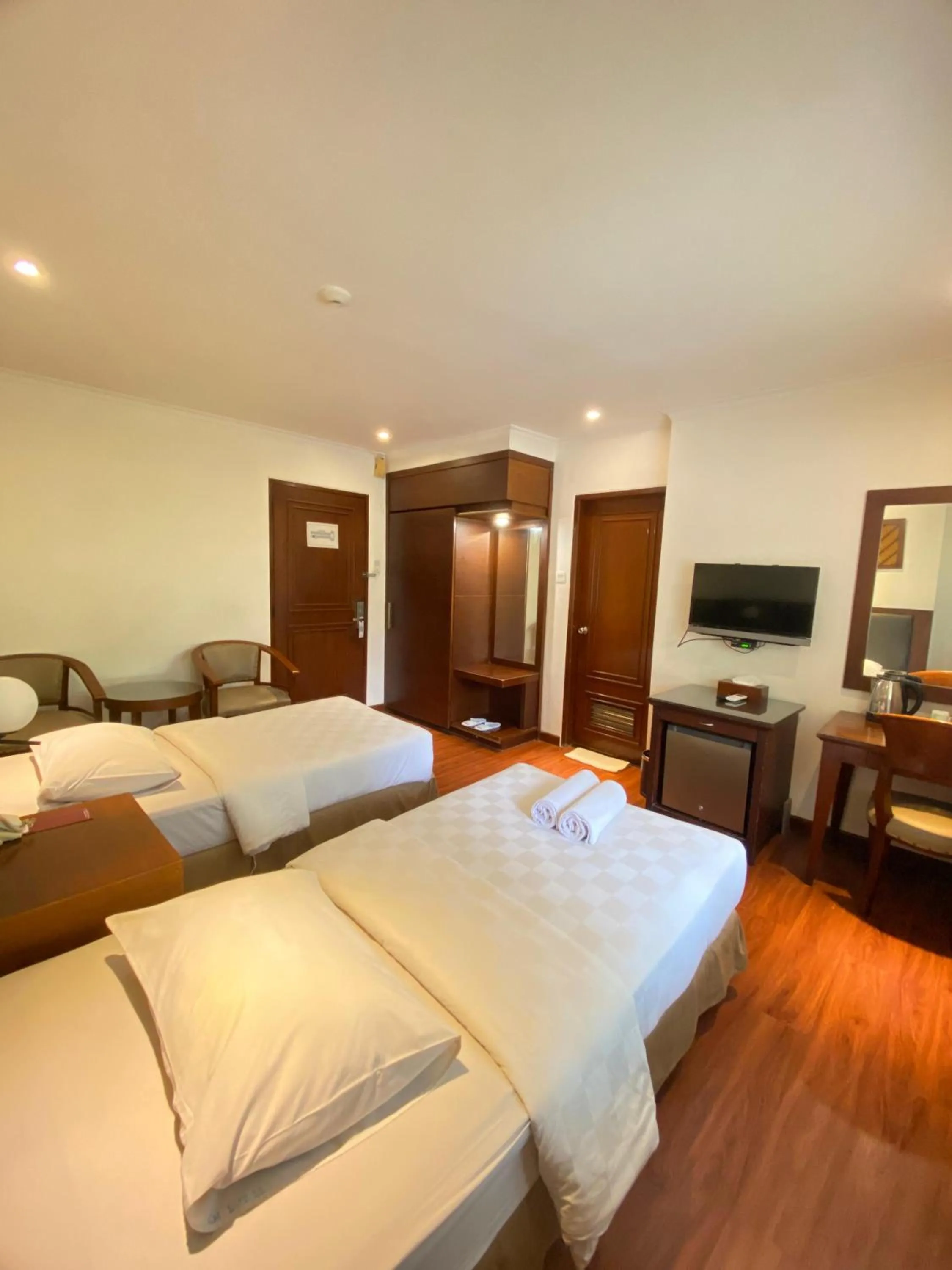 Bed in Cipta Hotel Wahid Hasyim