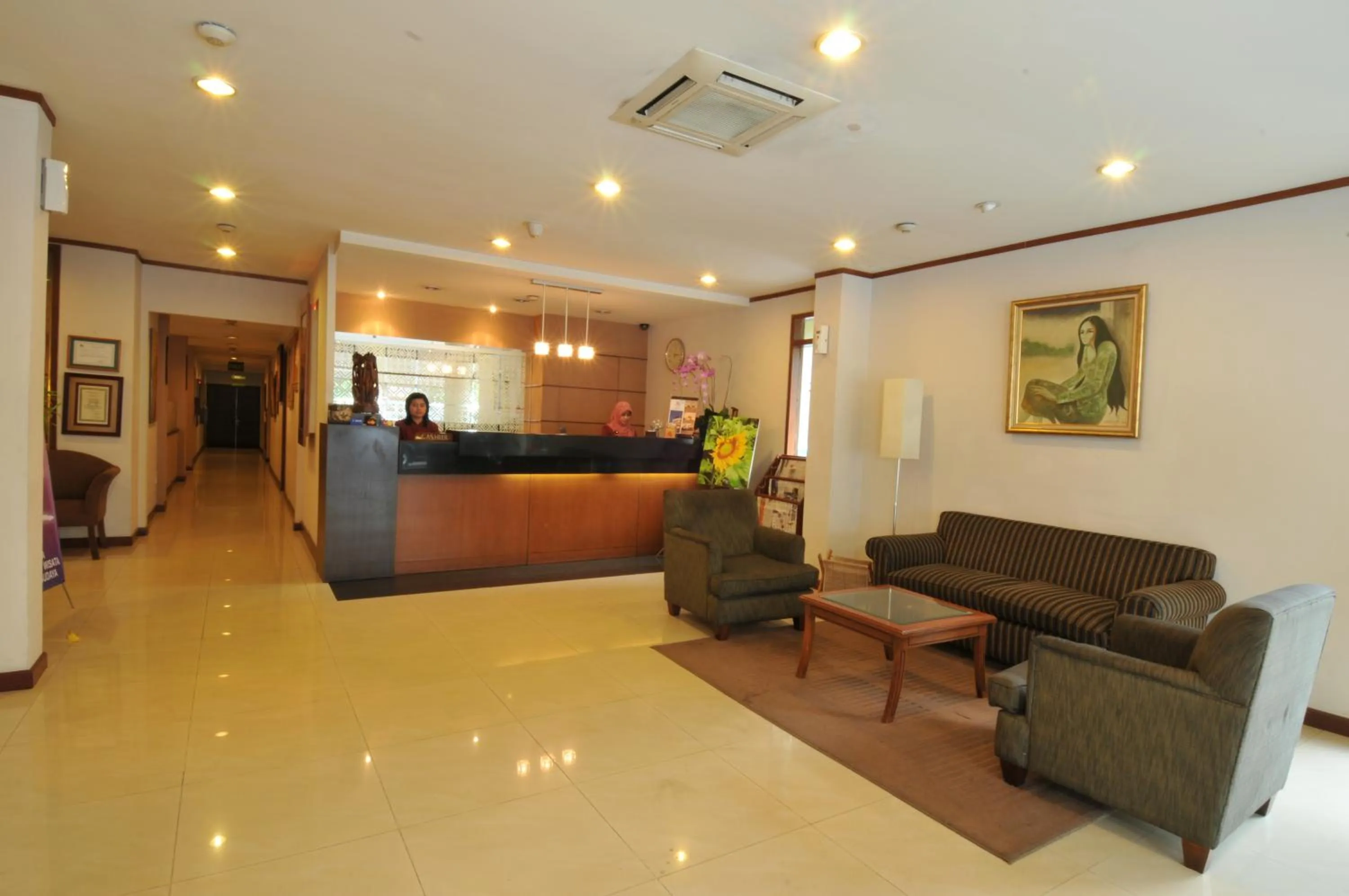 Lobby or reception in Cipta Hotel Wahid Hasyim