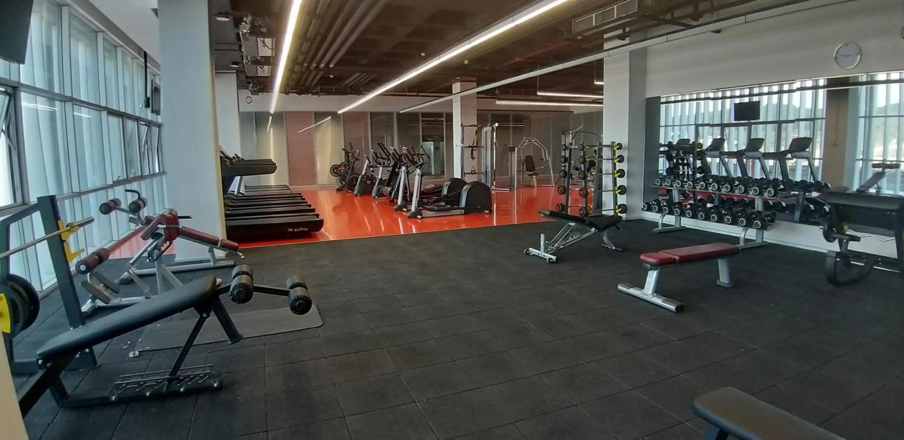 Fitness centre/facilities in Teknosports Otel