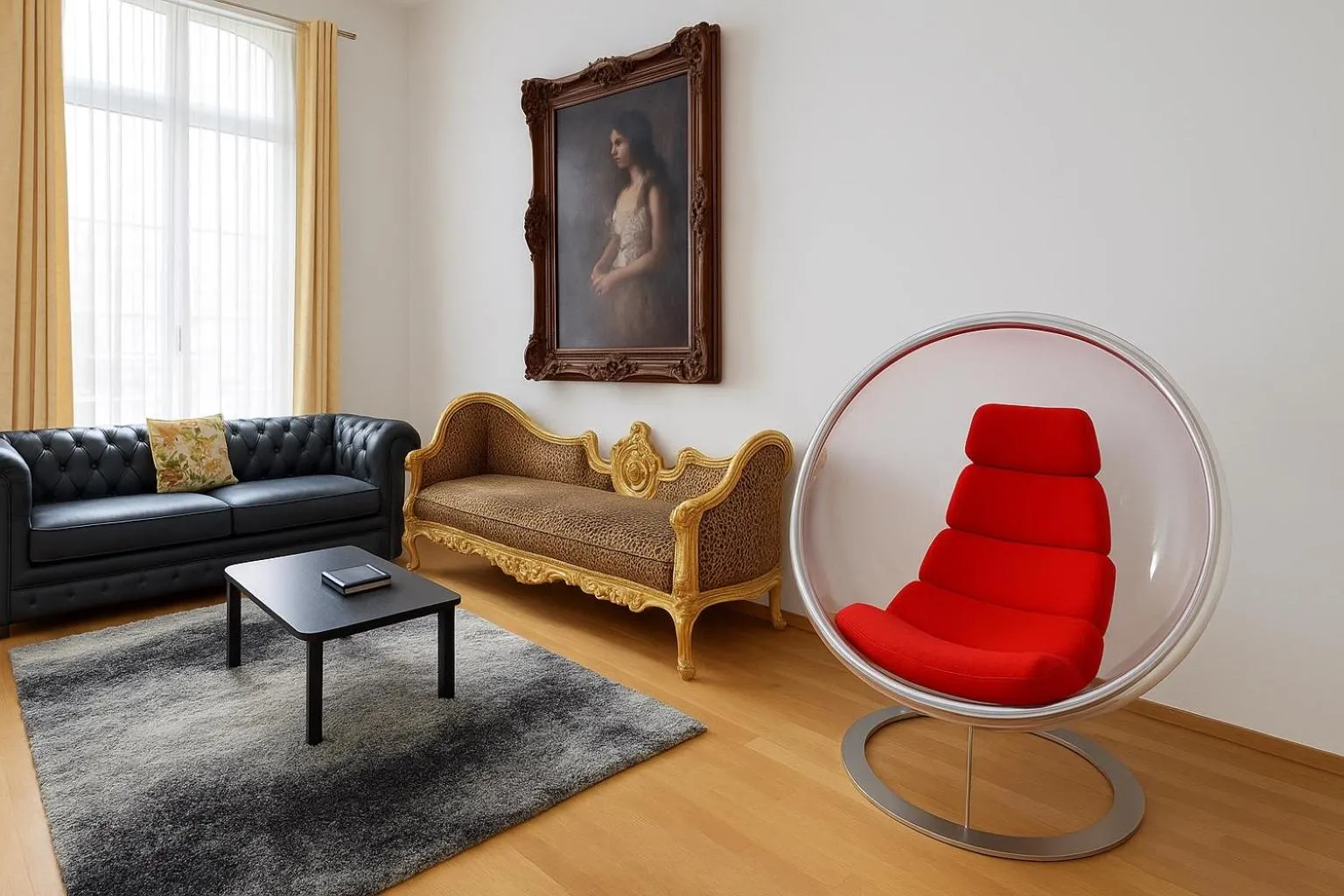 Seating area in ARC DE TRIOMPHE-CARNOT Luxury & Design