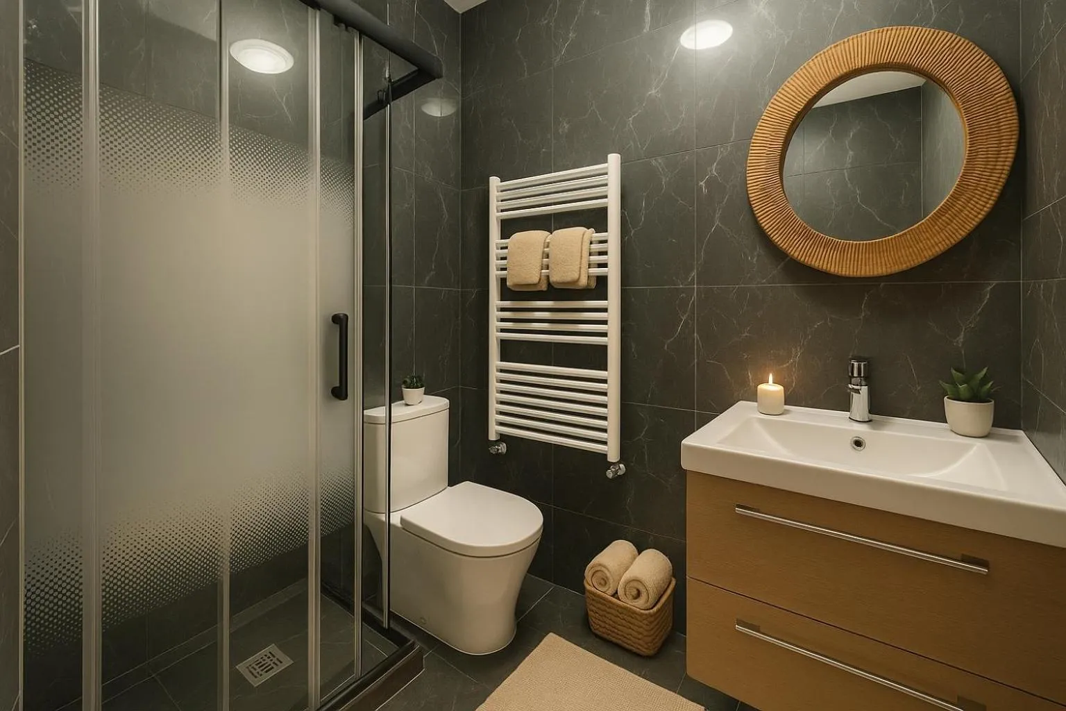 Bathroom in ARC DE TRIOMPHE-CARNOT Luxury & Design