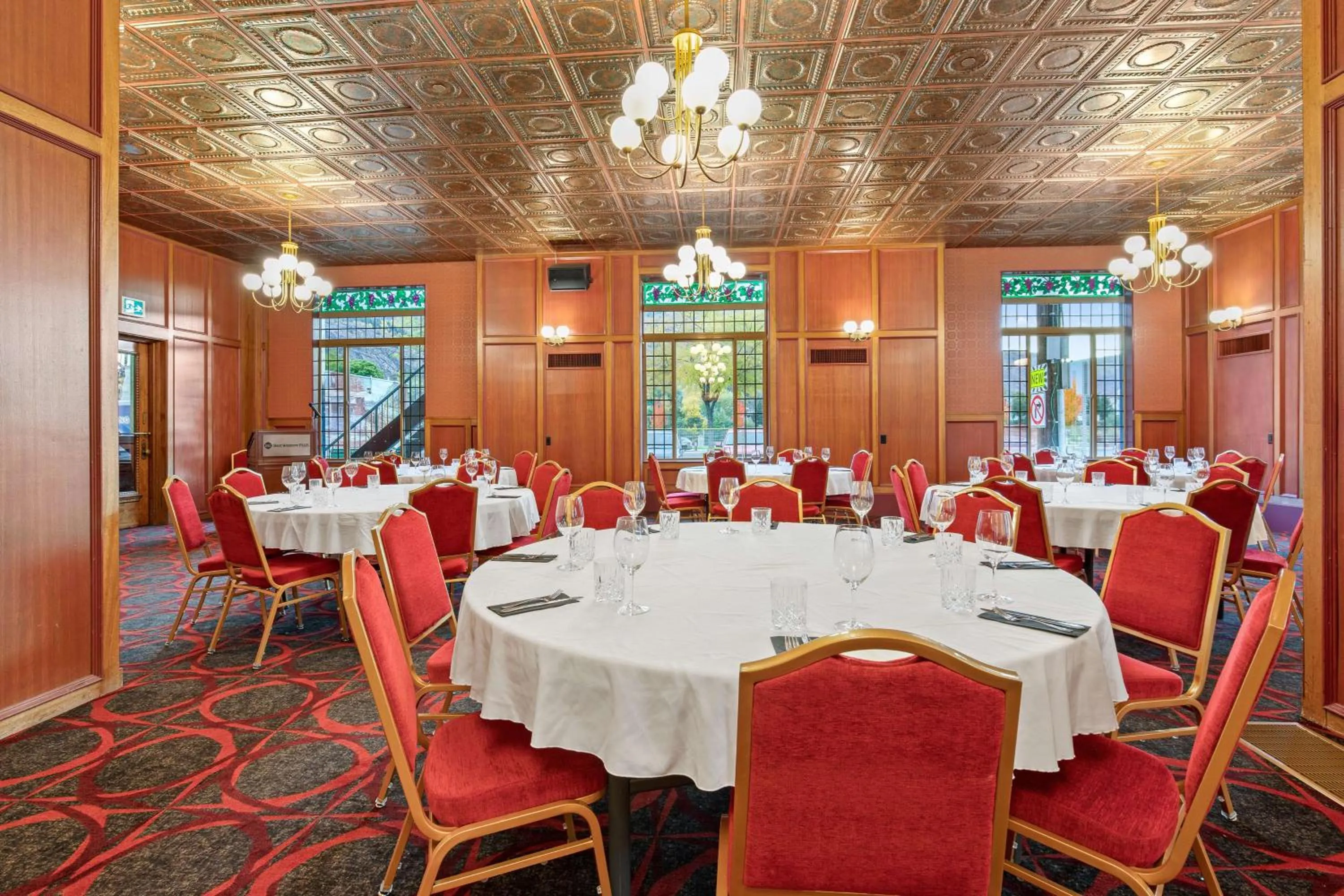 On site in Crown Columbia Hotel; BW Premier Collection