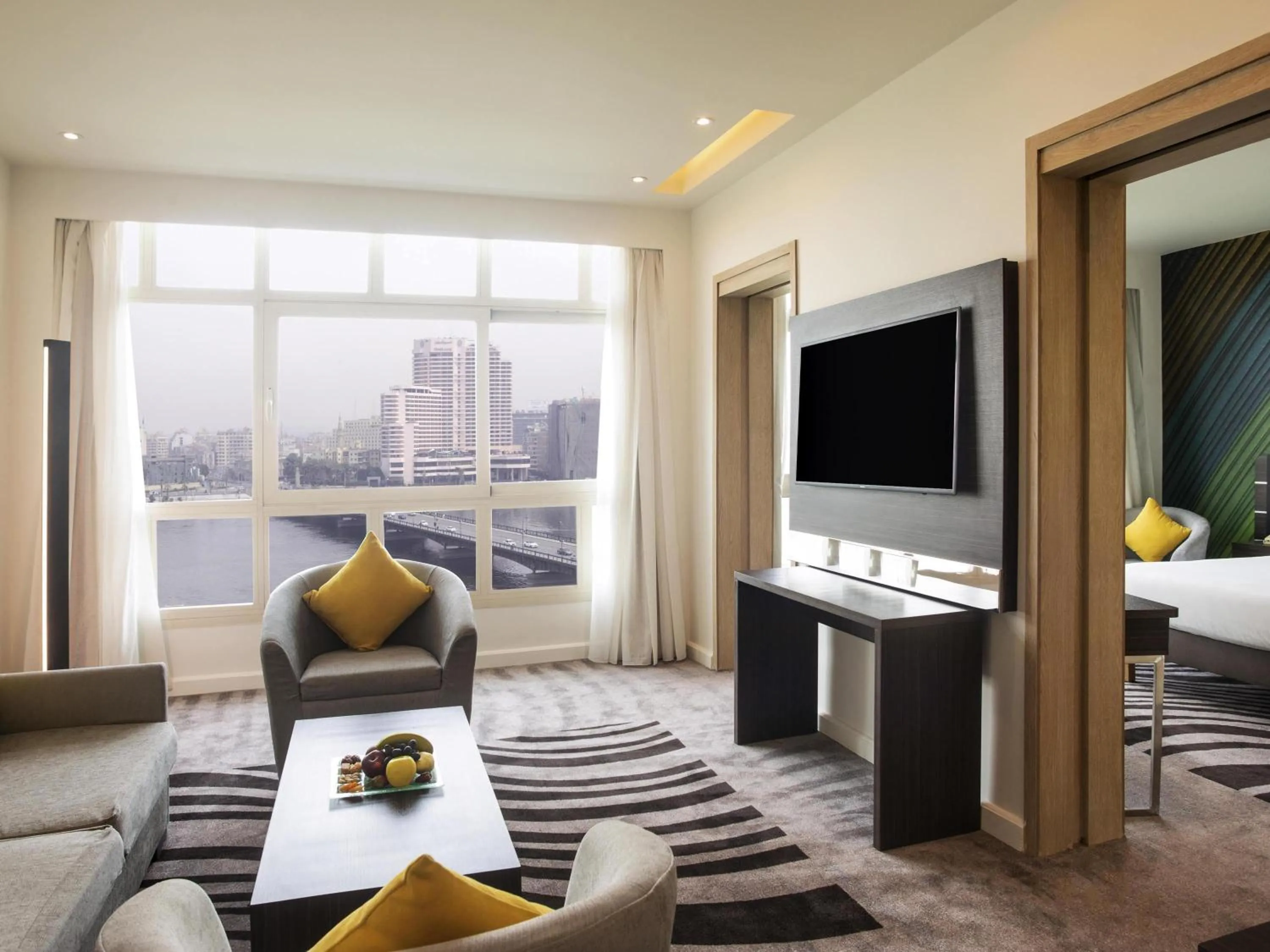 Bedroom, Bed in Novotel Cairo El Borg