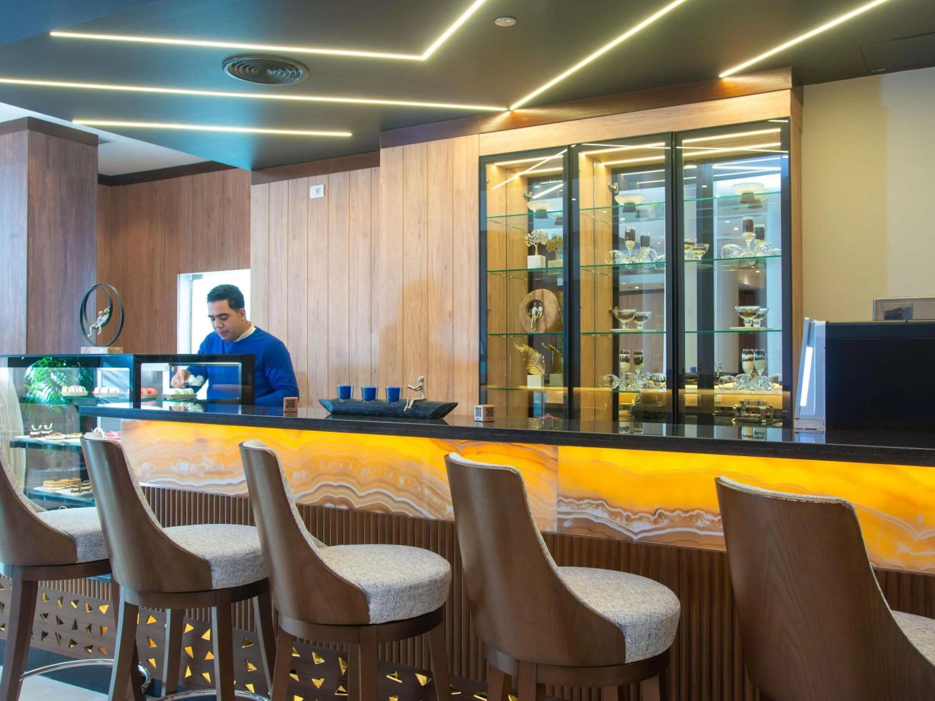 Lounge or bar in Novotel Cairo El Borg
