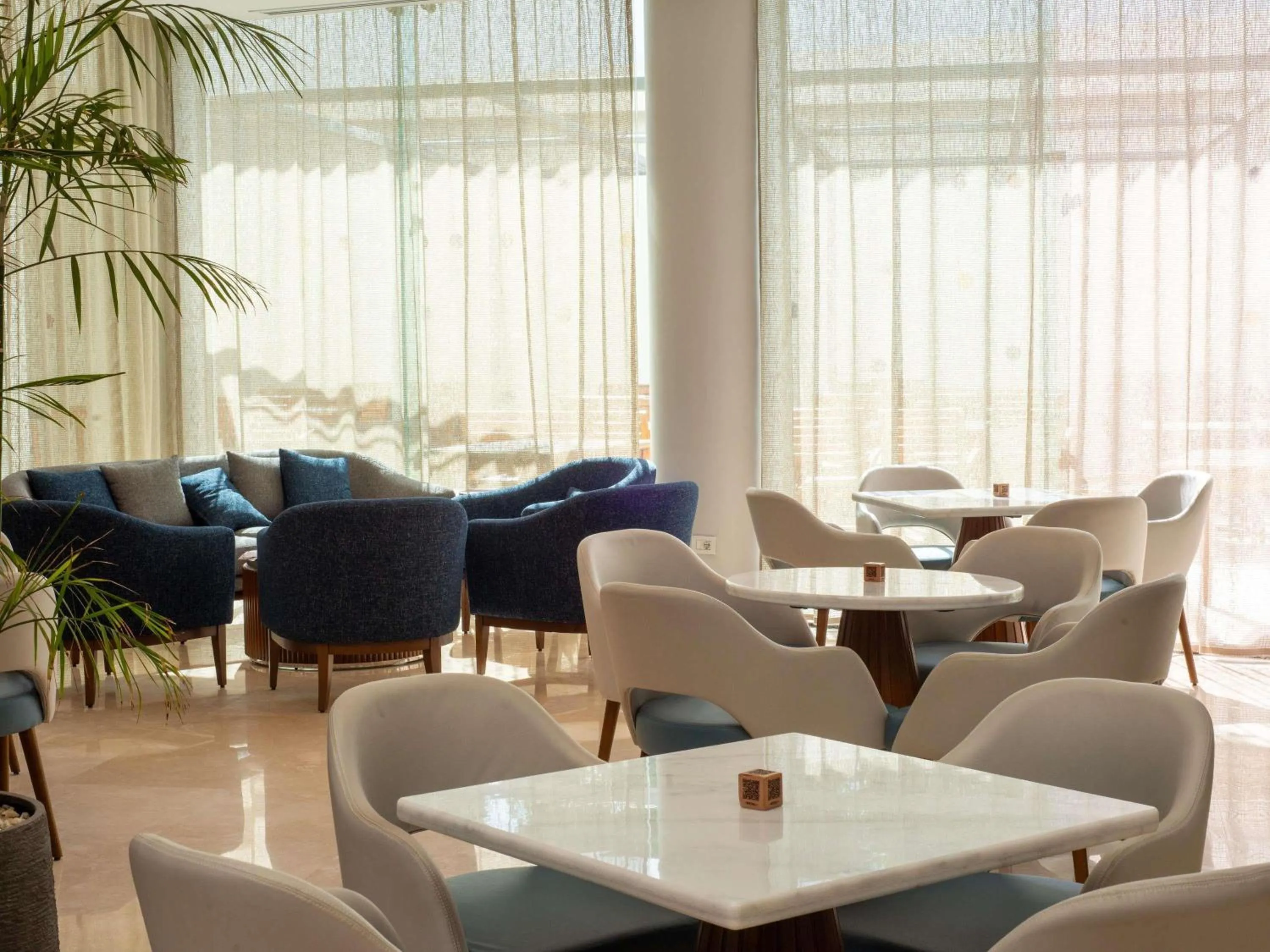Lounge or bar in Novotel Cairo El Borg