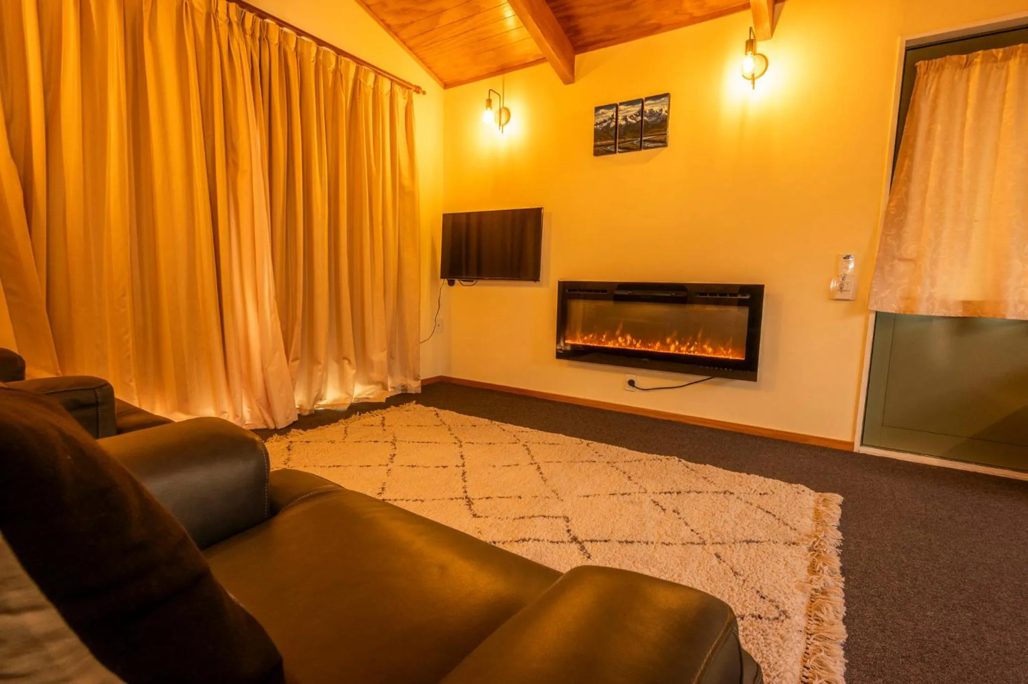 Living room in Goldfield Suites