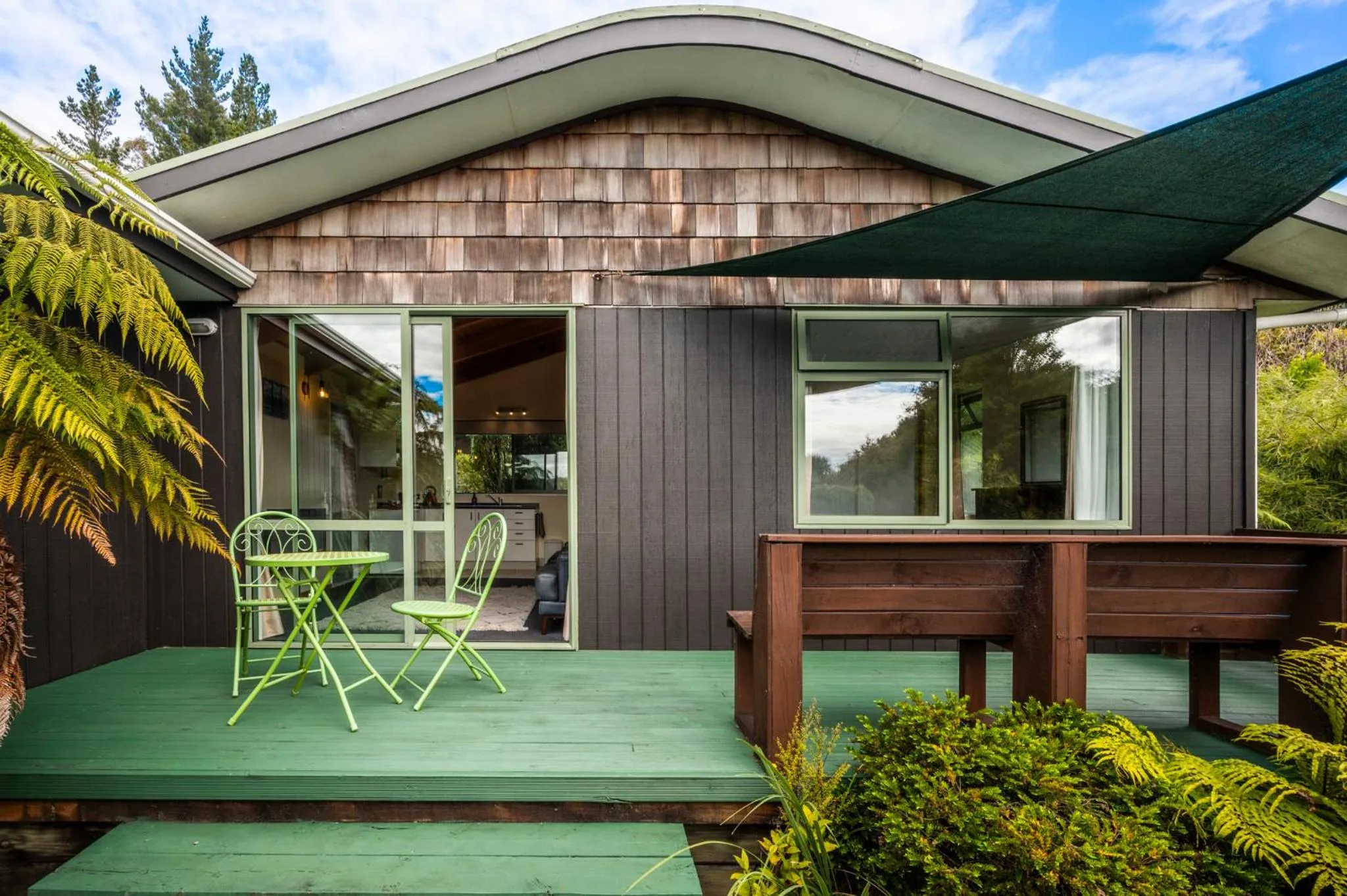 Patio in Goldfield Suites
