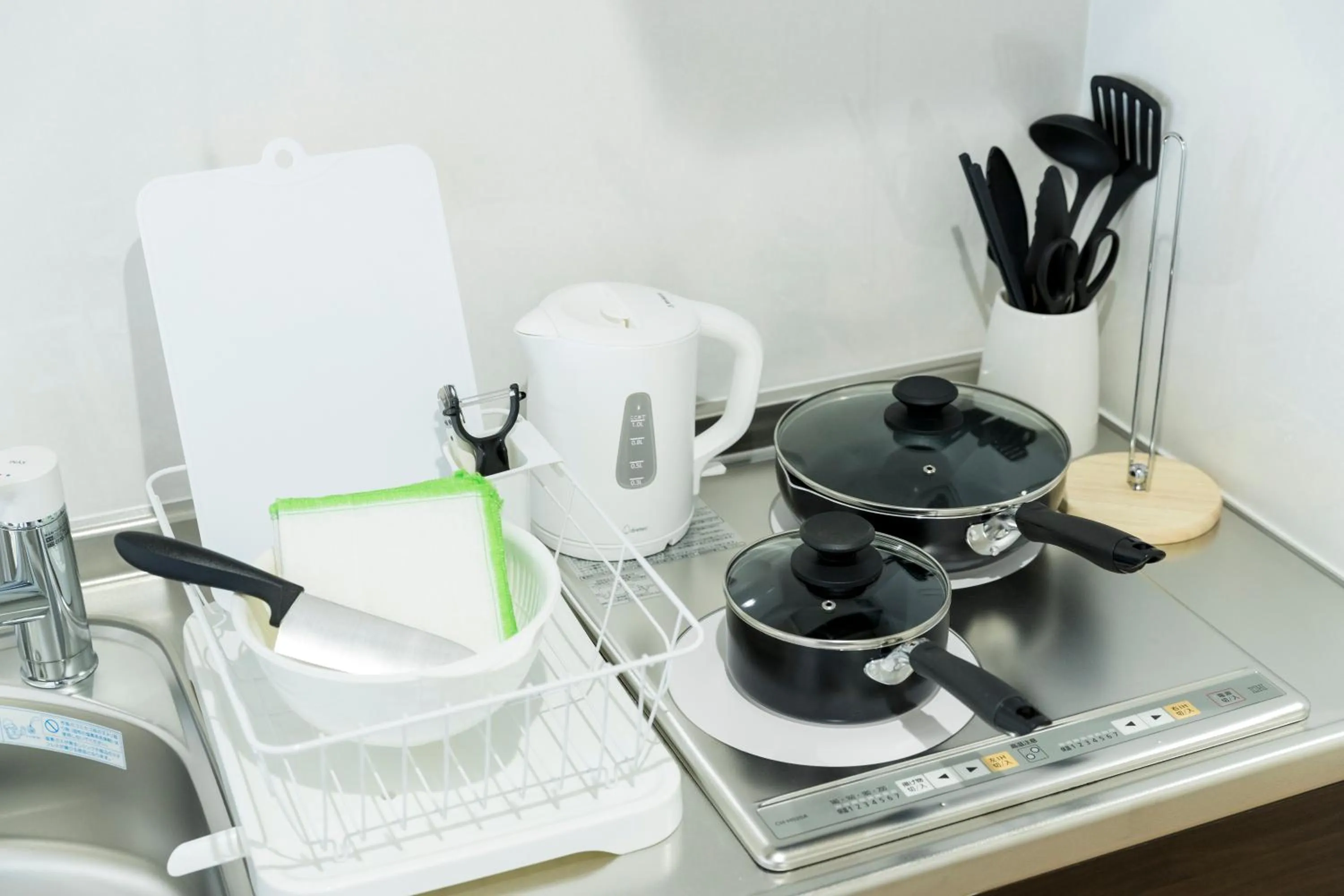 Kitchen or kitchenette in SG Residence Inn Hakataekiminami