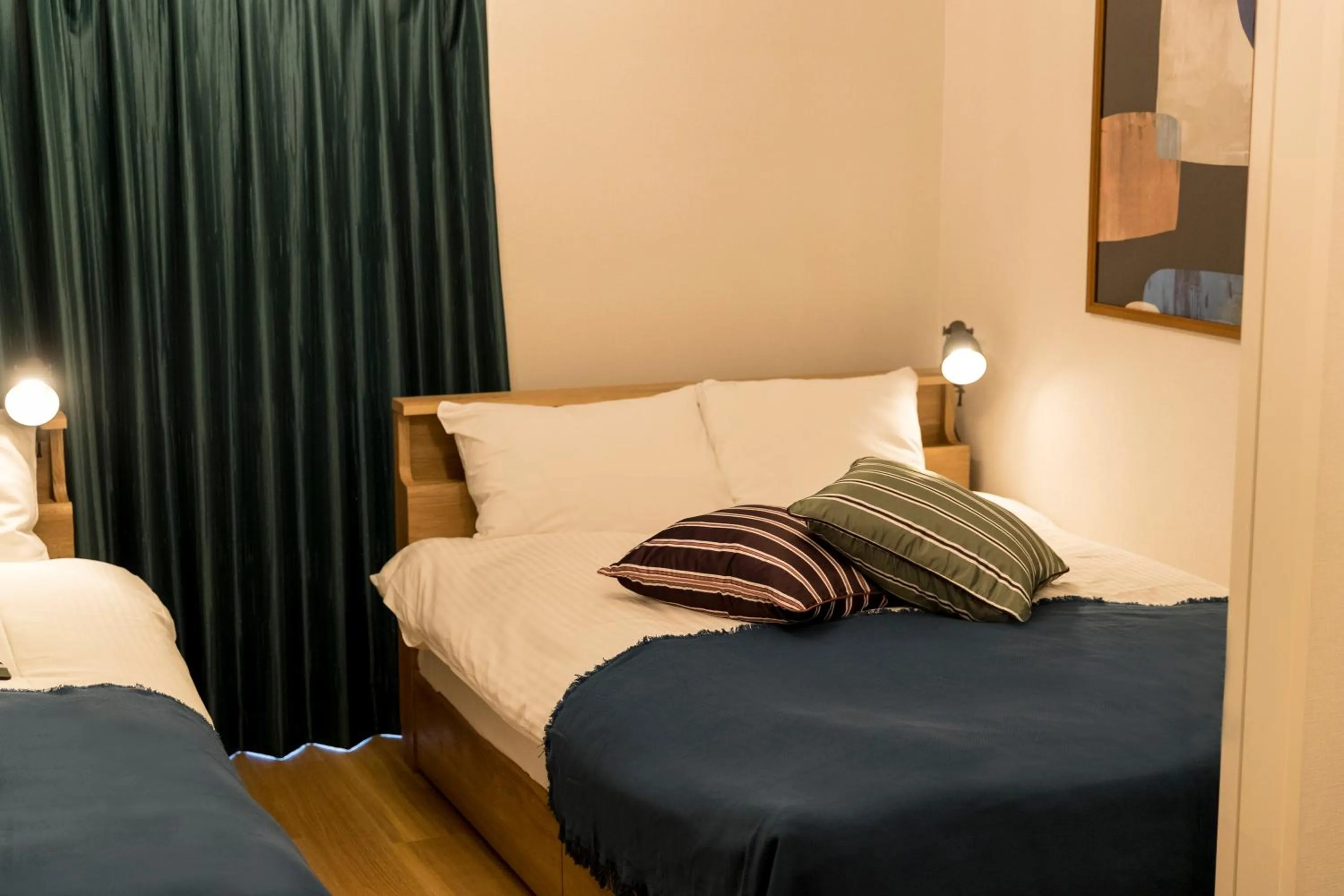 Bed in SG Residence Inn Hakataekiminami