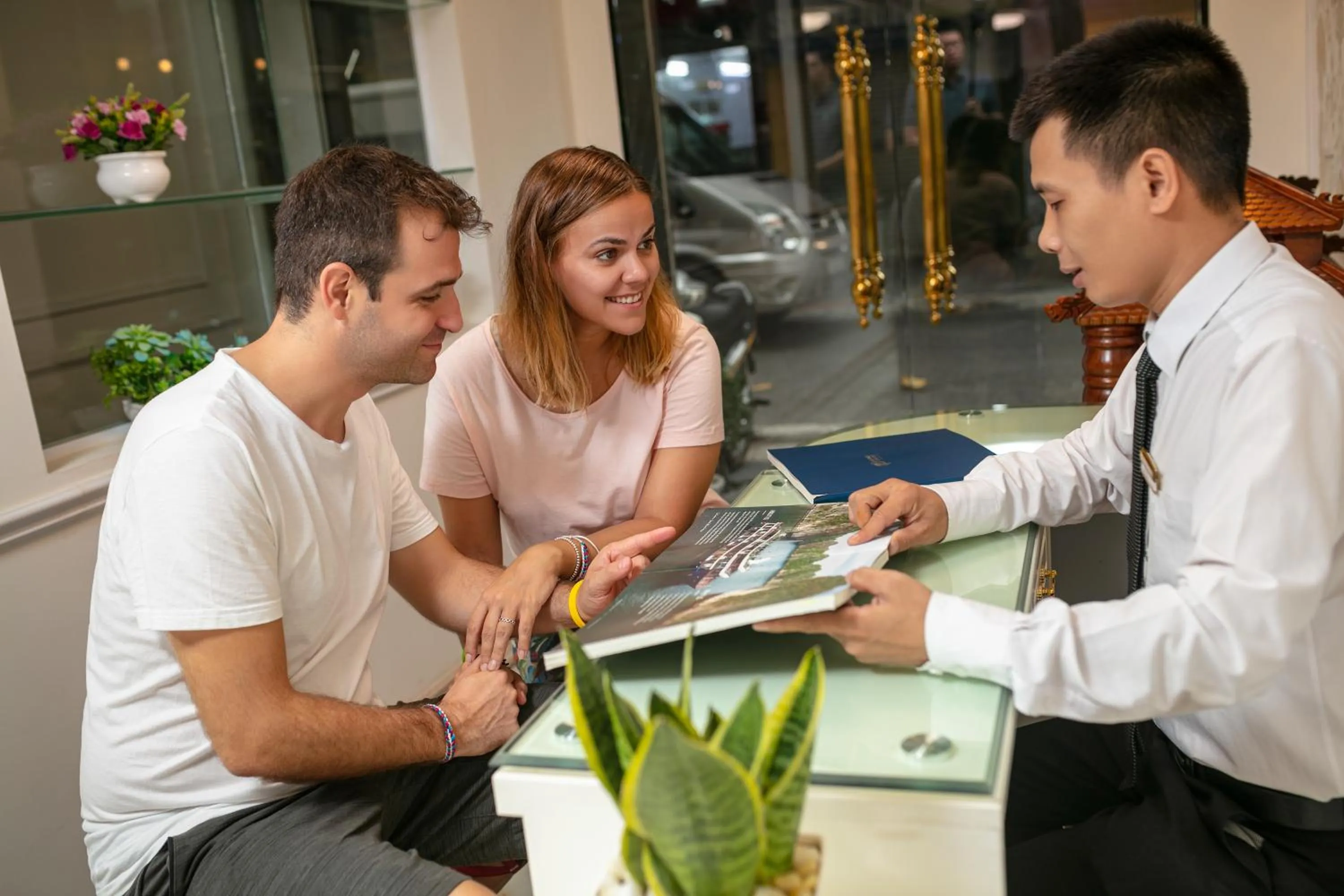 People in TrangTrang Boutique Hotel