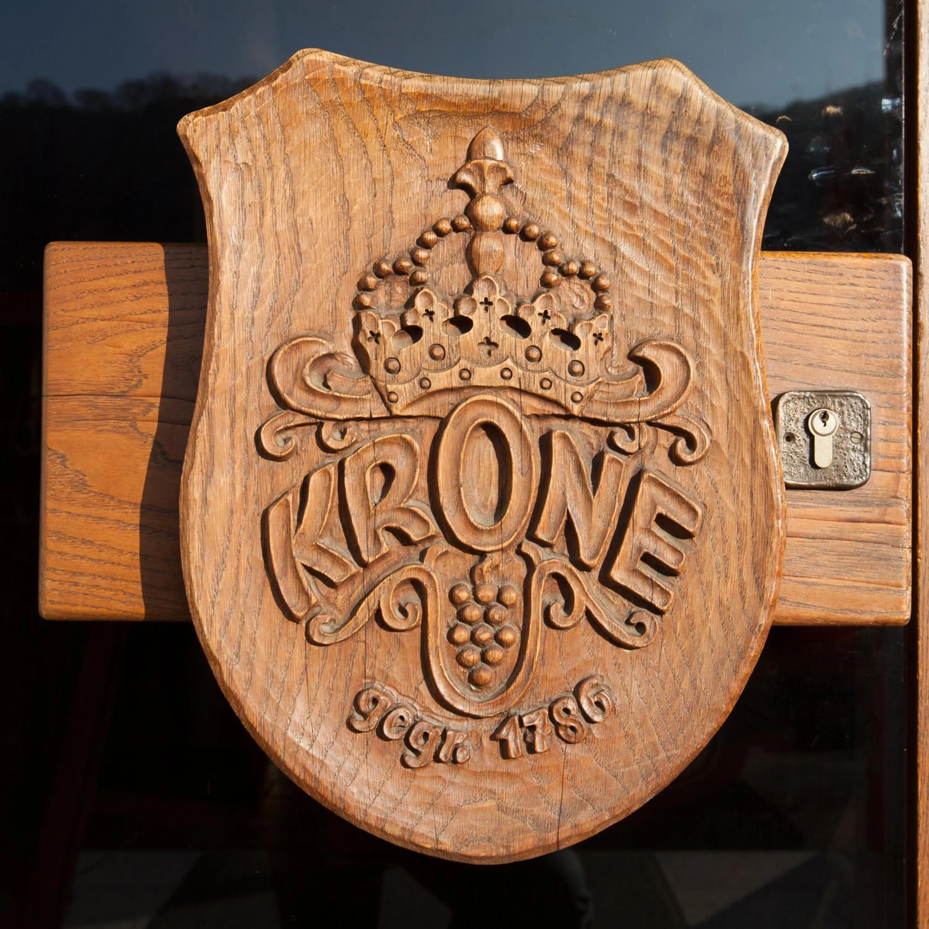 Decorative detail in Hotel & Restaurant Krone