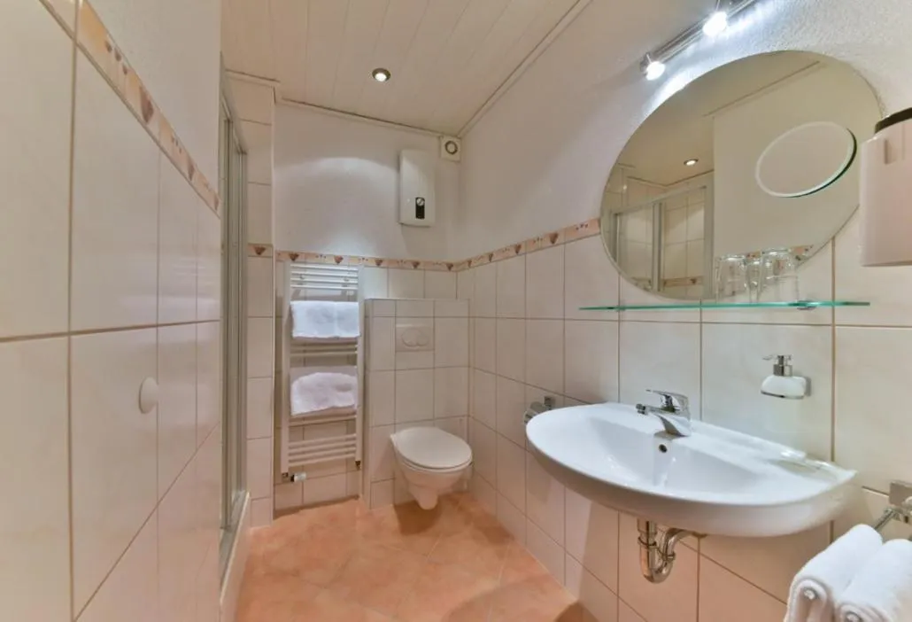 Bathroom in Hotel & Restaurant Krone